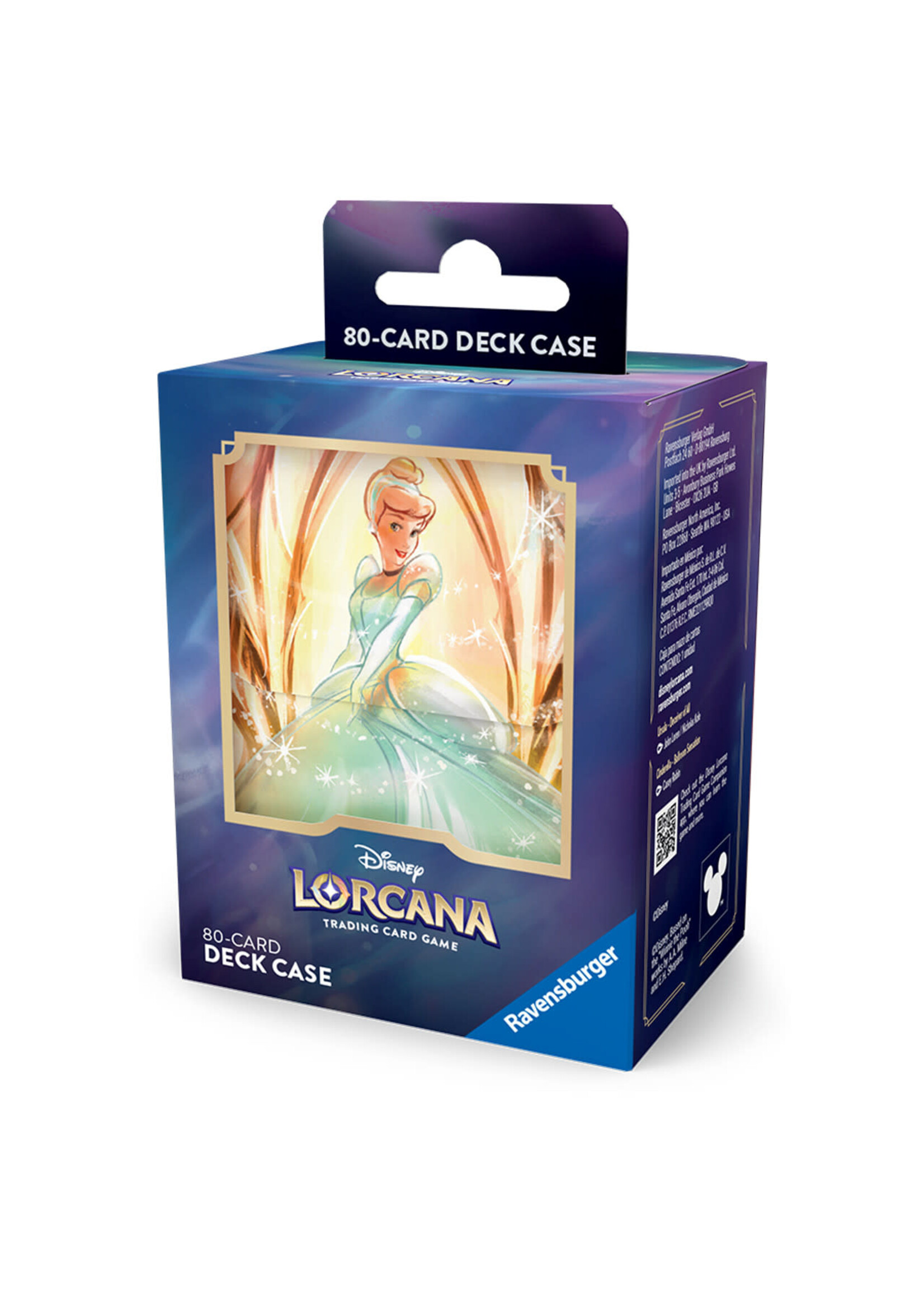 Ravensburger Disney Lorcana TCG: Archazia's Island - Deck Box, Cinderella