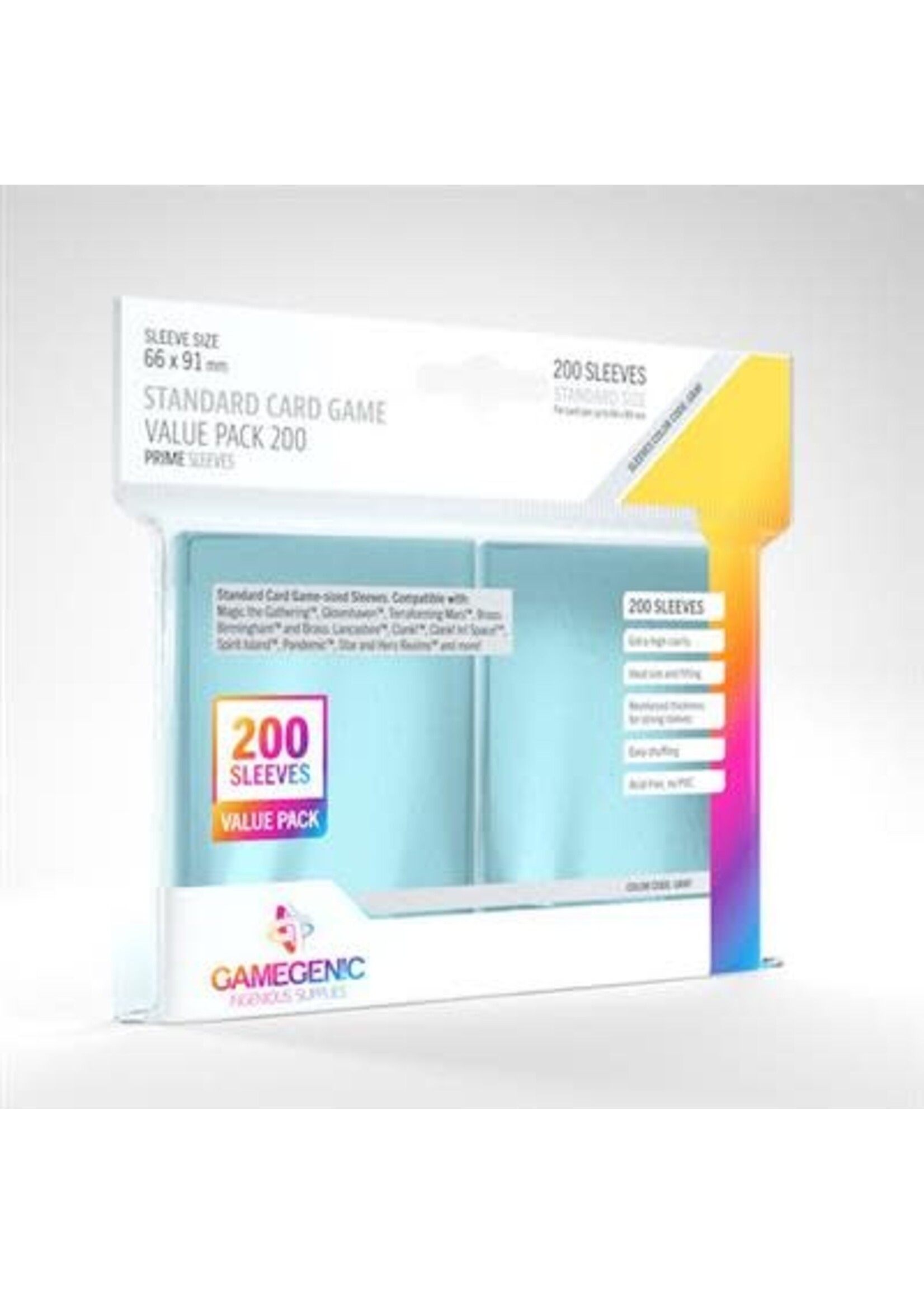 Gamegenic PRIME Sleeves: Standard CG Value Pack