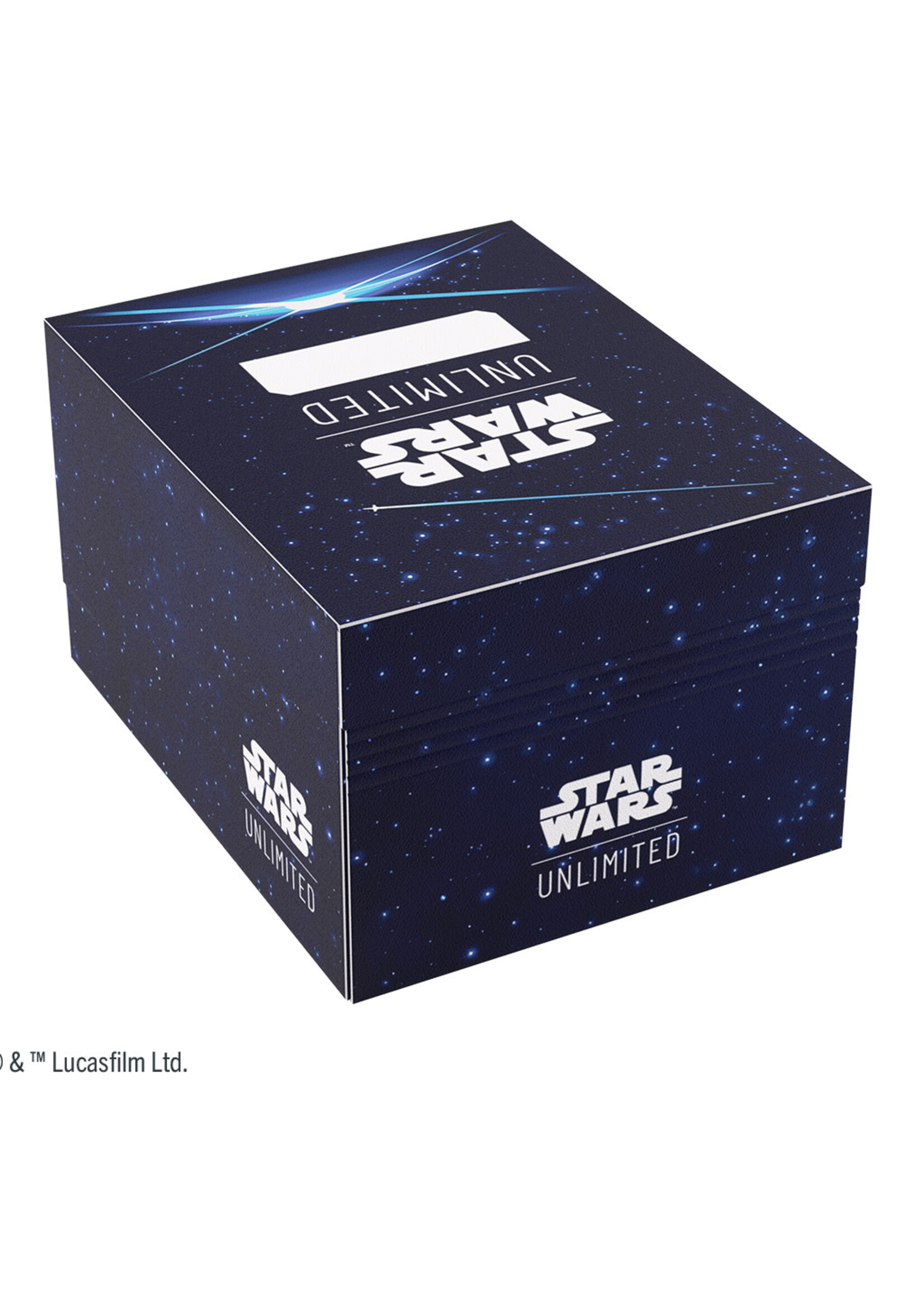 Gamegenic STAR WARS™: UNLIMITED TWIN SUNS SOFT CRATE - Card Back Blue
