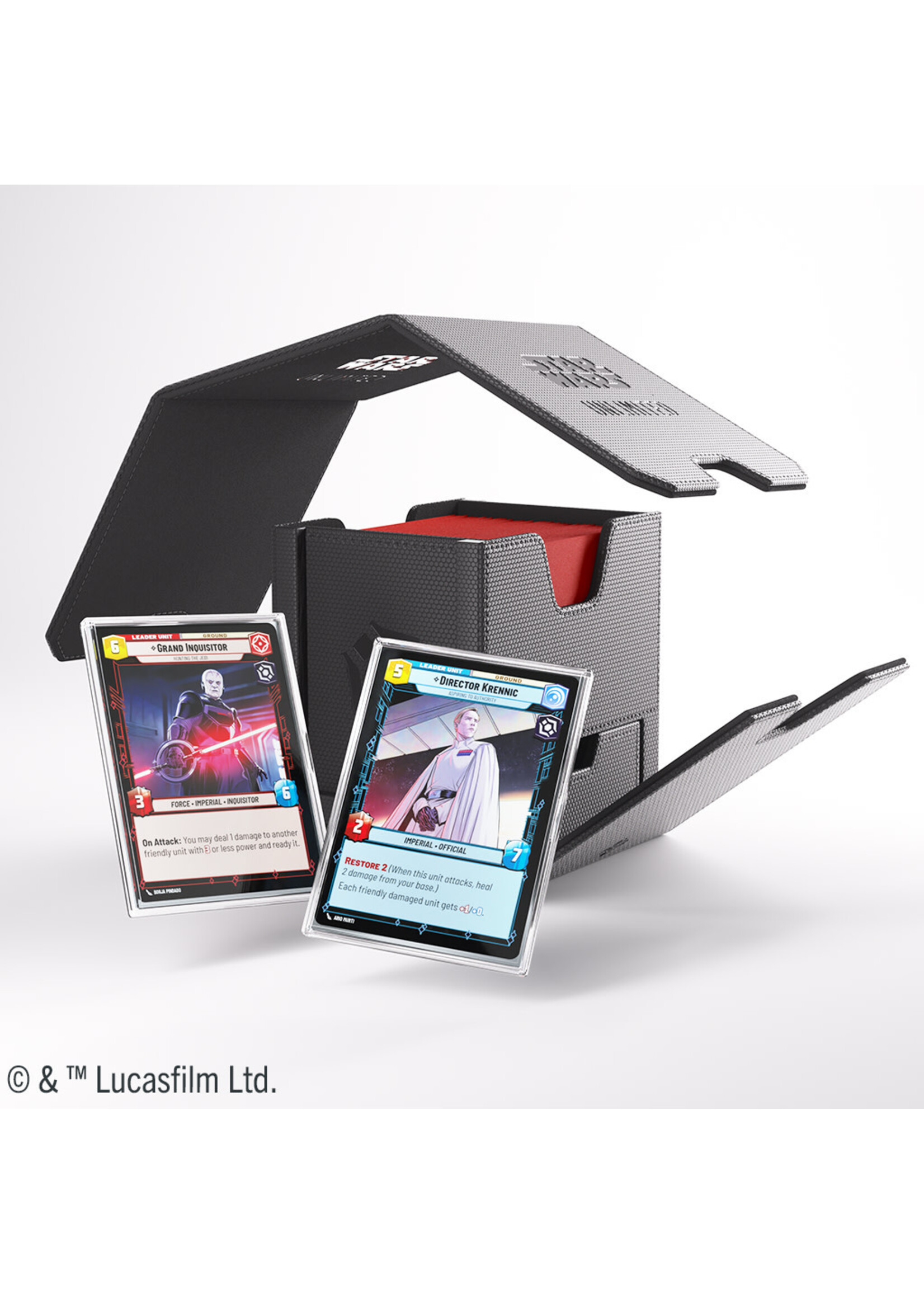 Gamegenic Star Wars: Unlimited Twin Suns Deck Pod Black