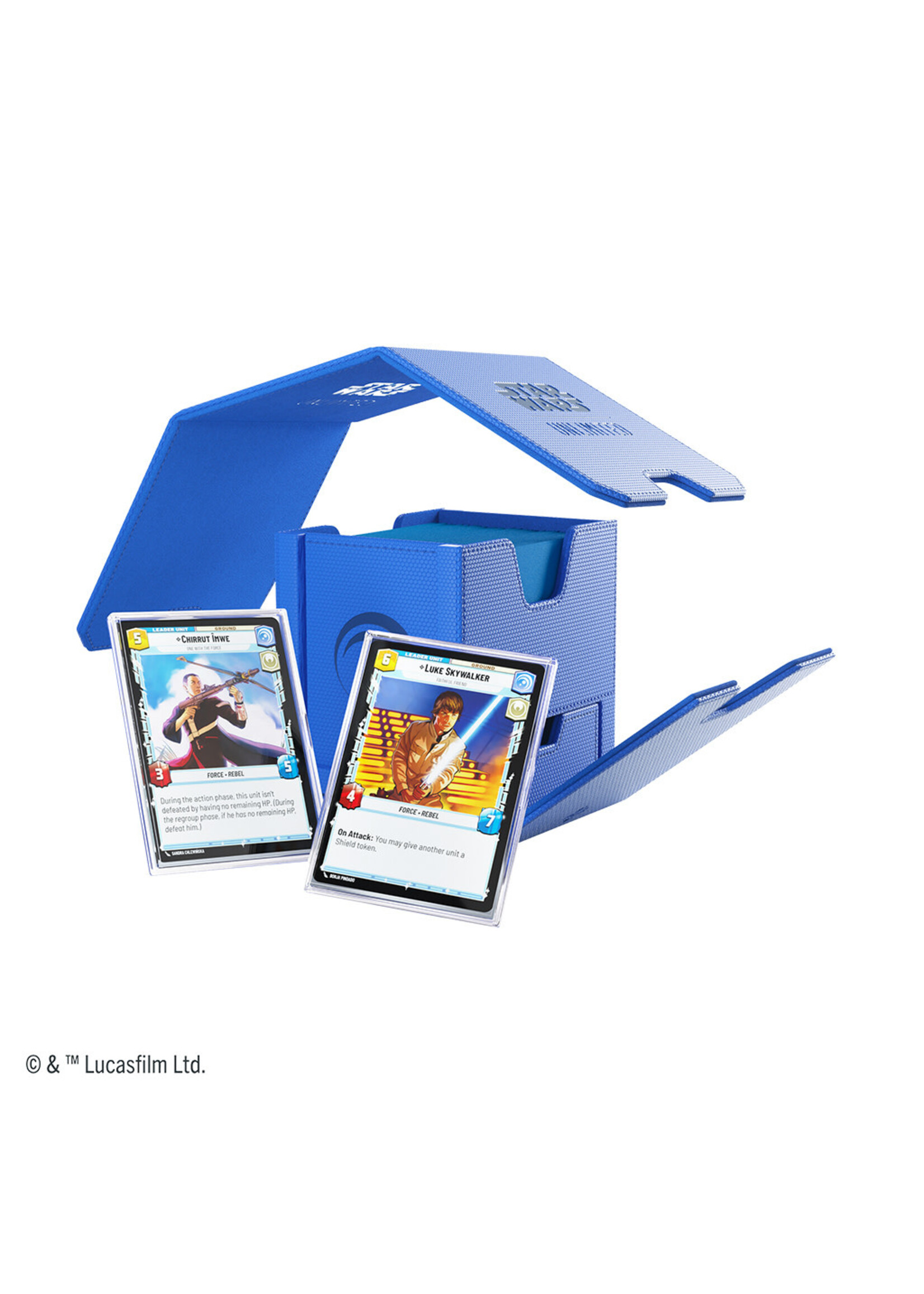 Gamegenic Star Wars: Unlimited Twin Suns Deck Pod Blue