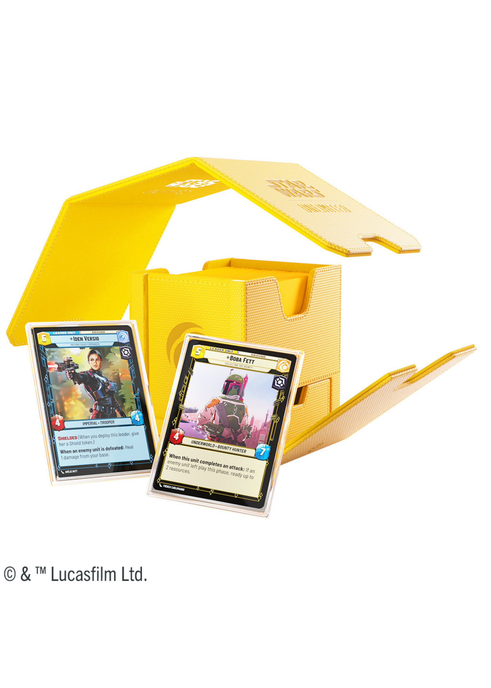 Gamegenic Star Wars: Unlimited Twin Suns Deck Pods Yellow