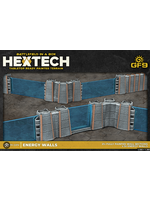 Gale Force 9 Hextech: Trinity City - Energy Walls (x26) - Grey/Blue