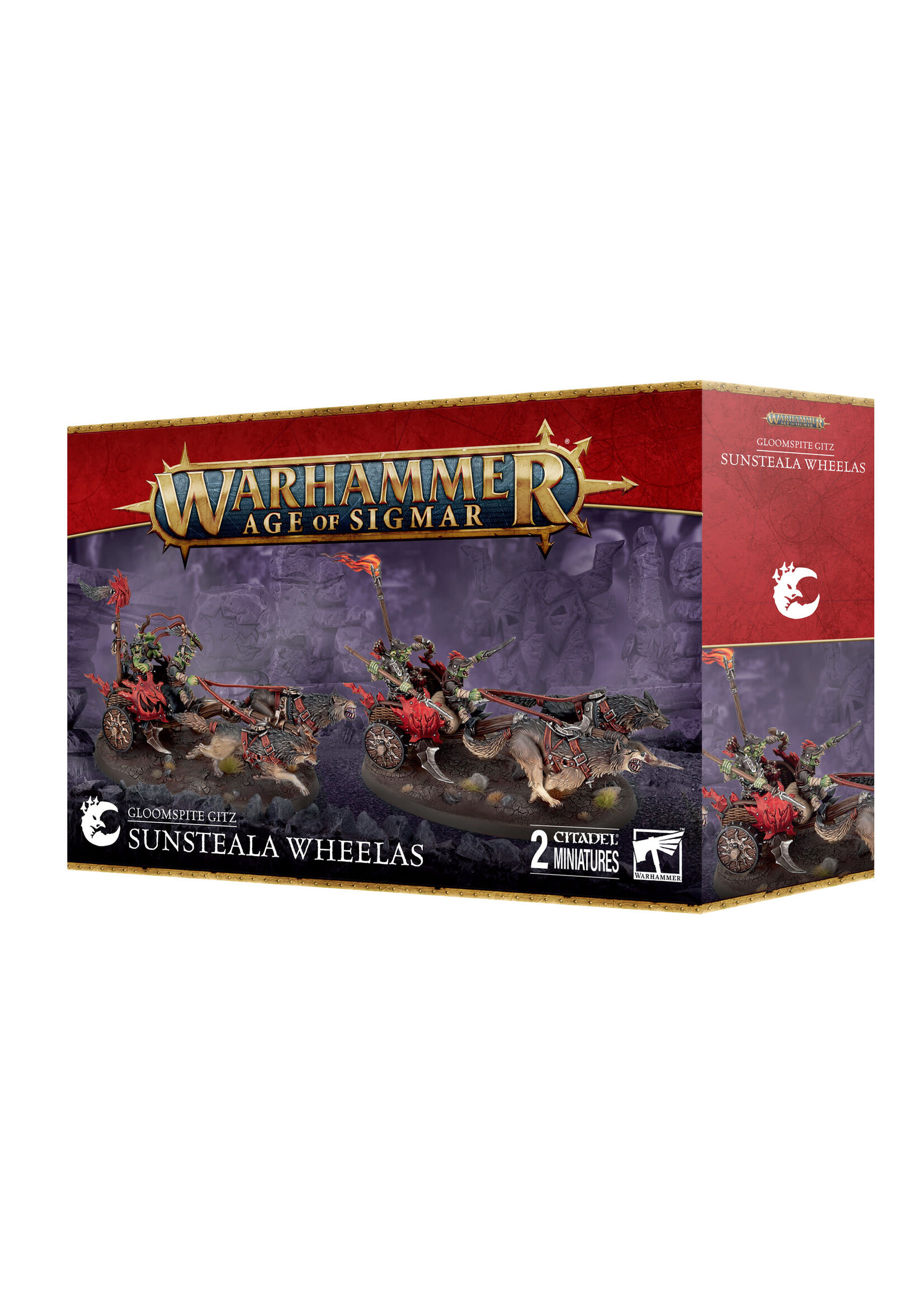 Games Workshop GLOOMSPITE GITZ: SUNSTEALA WHEELAS