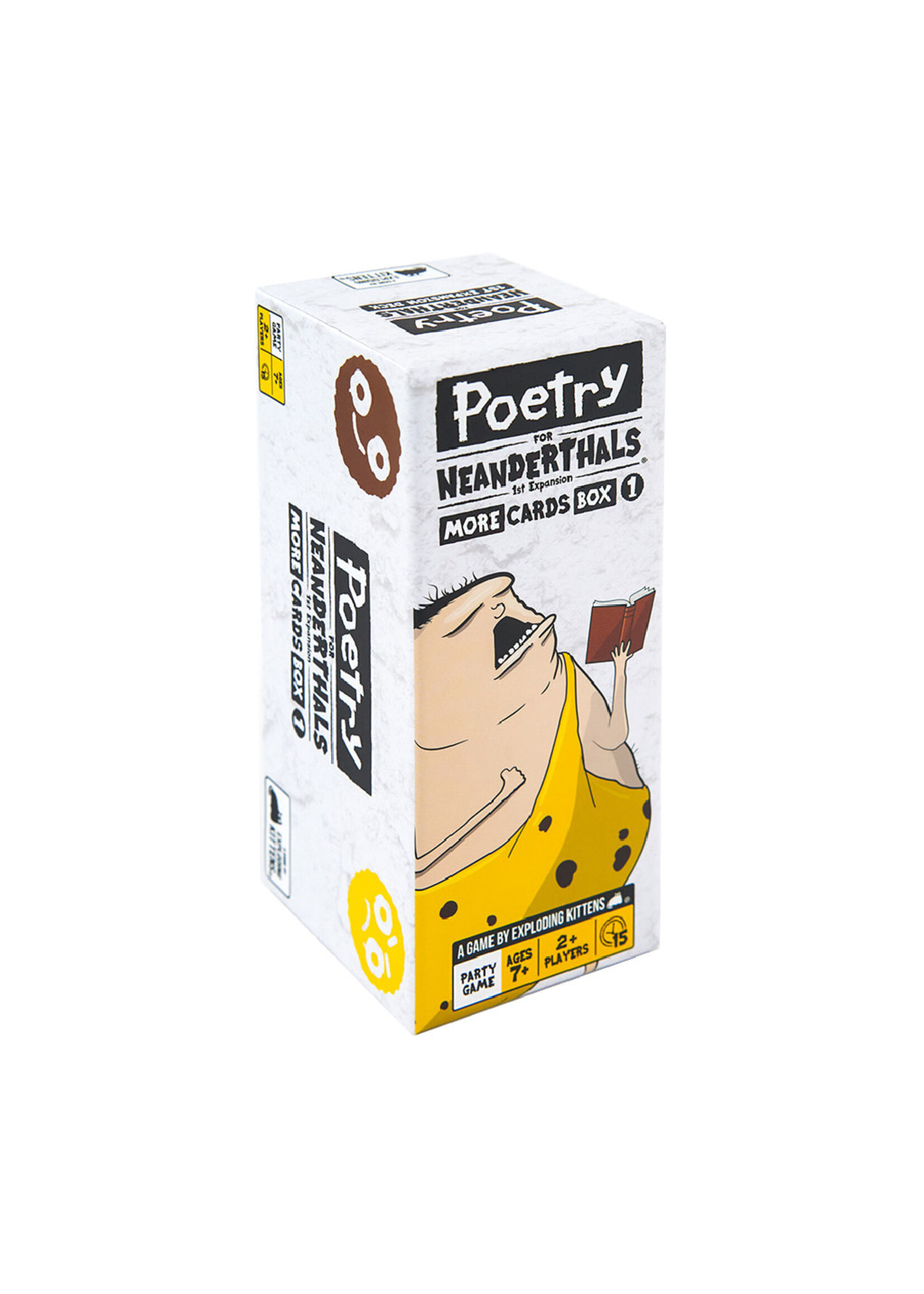 Exploding Kittens Poetry for Neanderthals - More Cards Box 1