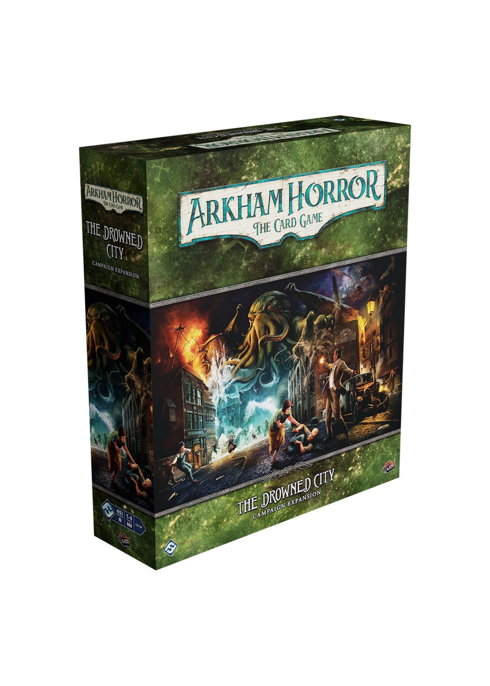 Fantasy Flight Games Arkham Horror: The Card Game – The Drowned City Campaign Expansion