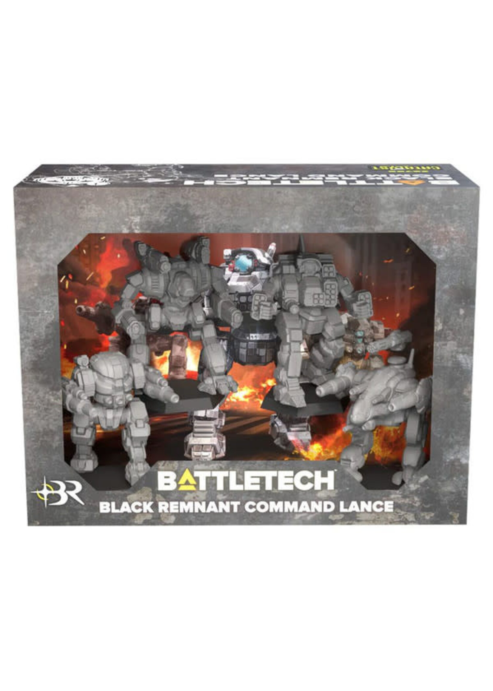 CATALYST GAME LABS BattleTech: Miniature ForcePack - Black Remnant Command Lance