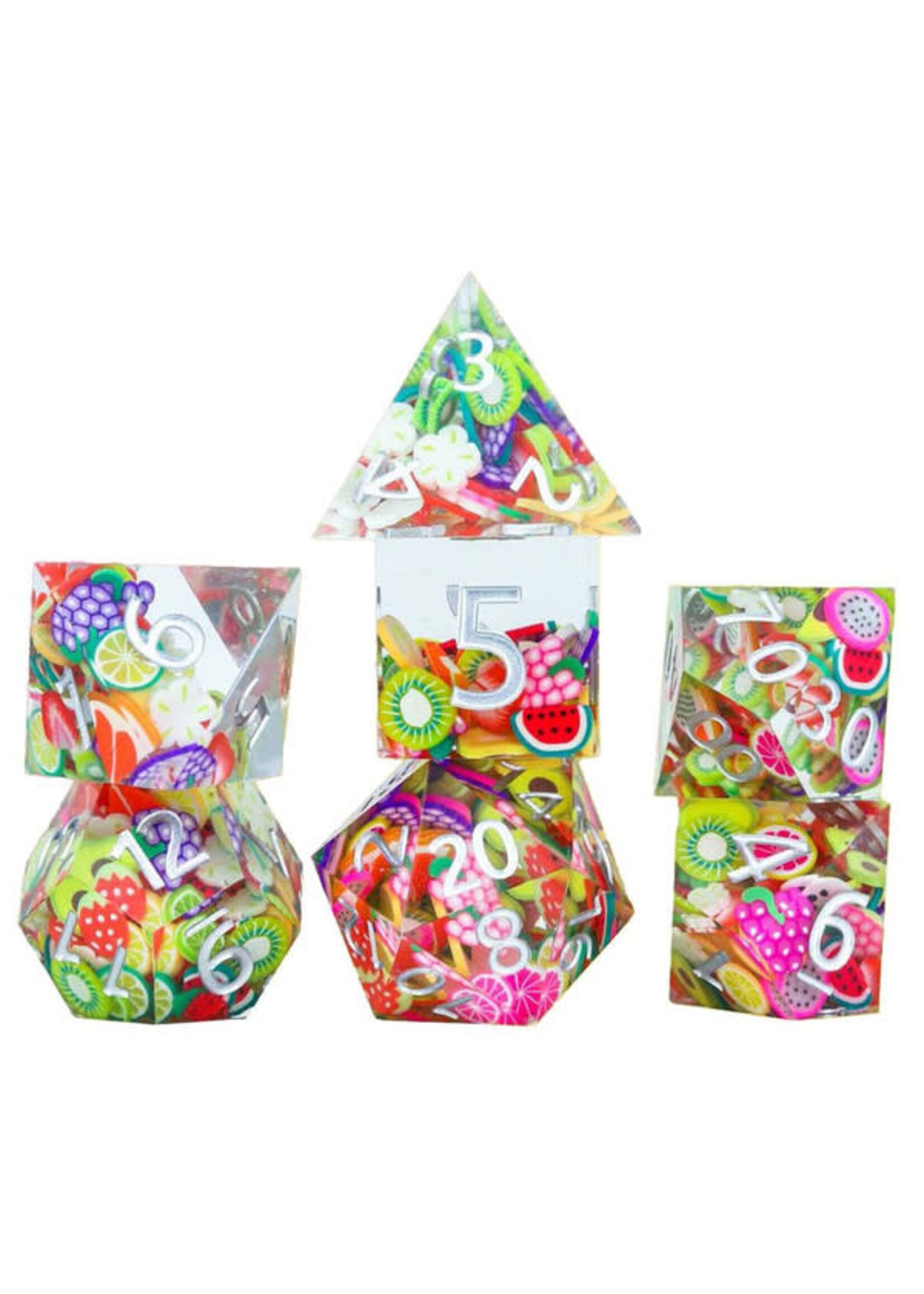 Sirius Dice 7-Set Sharp-edged Sharp Fruit