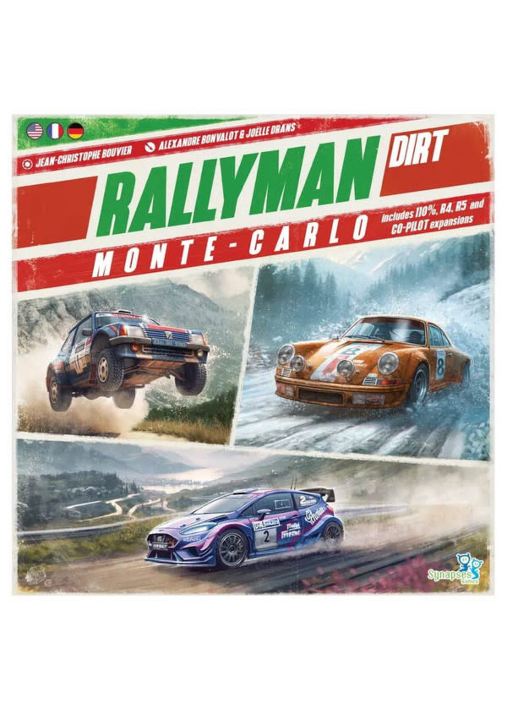 Synapses Games Rallyman: DIRT Monte Carlo