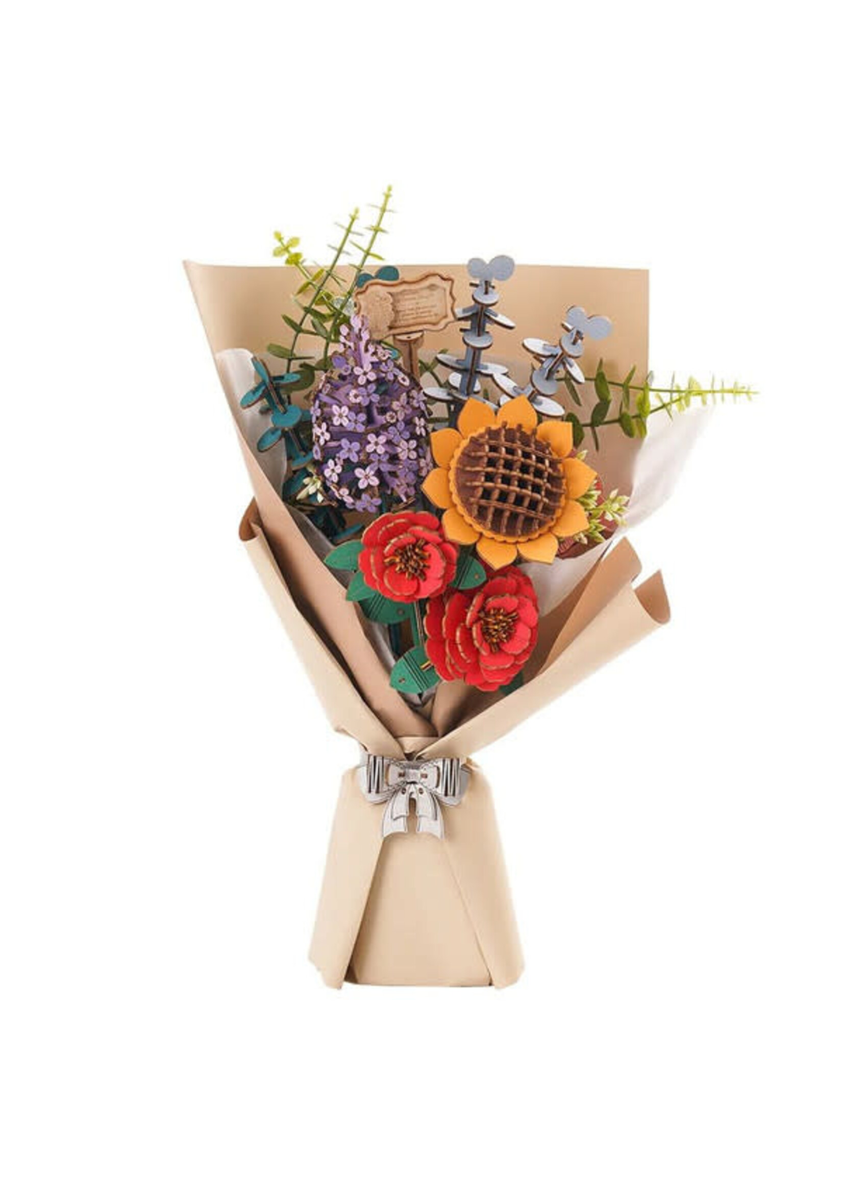 Robotime Wooden Flower Bouquet