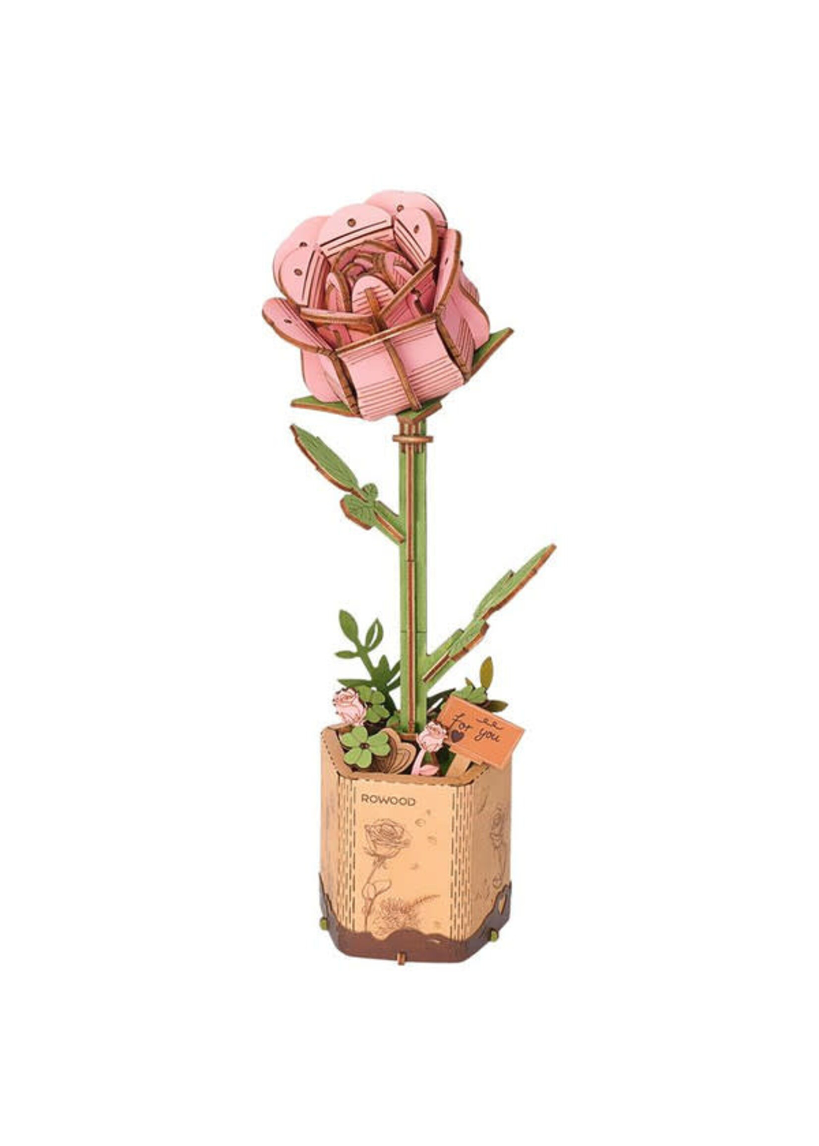 Robotime Pink Rose
