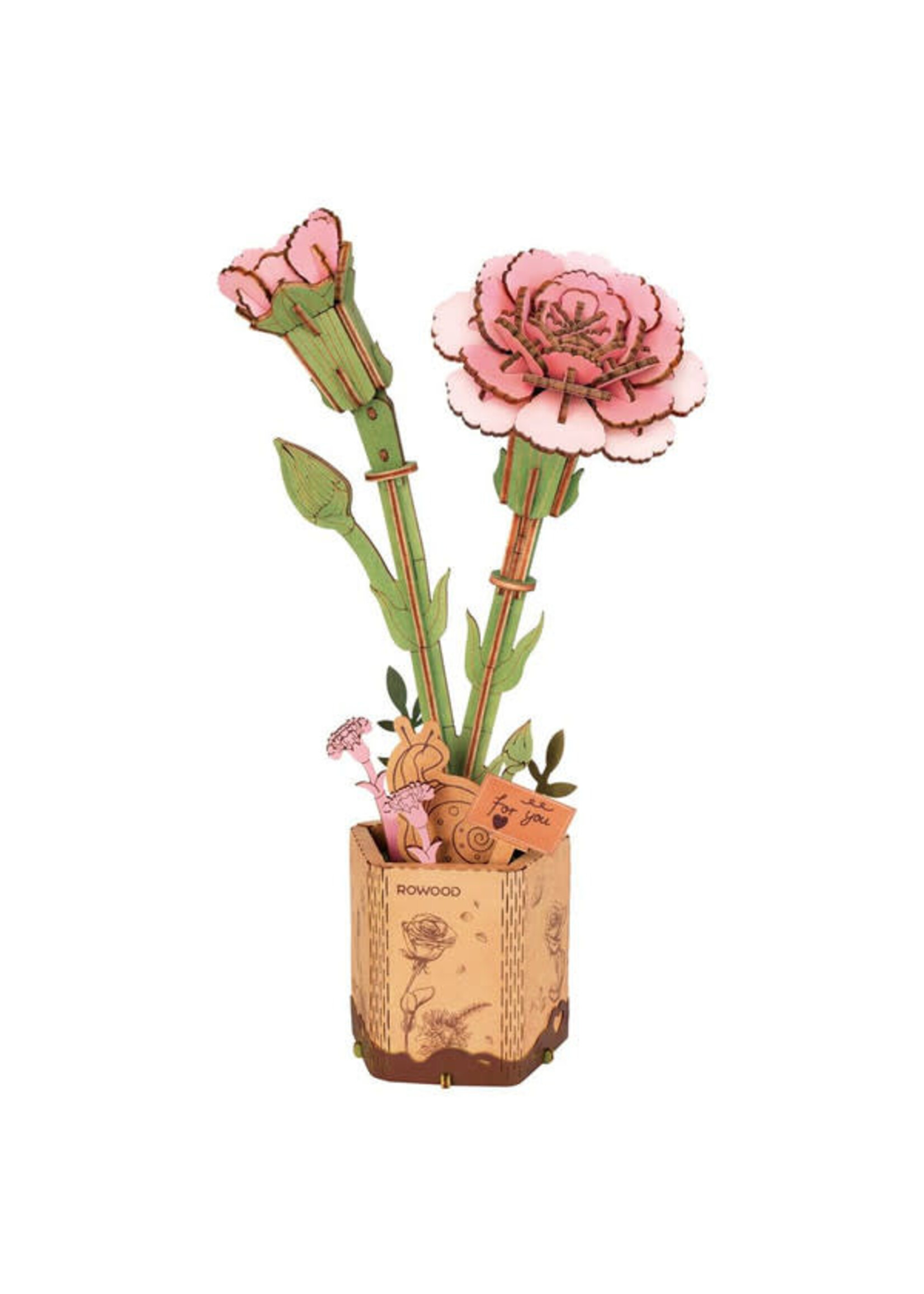Robotime Pink Carnation