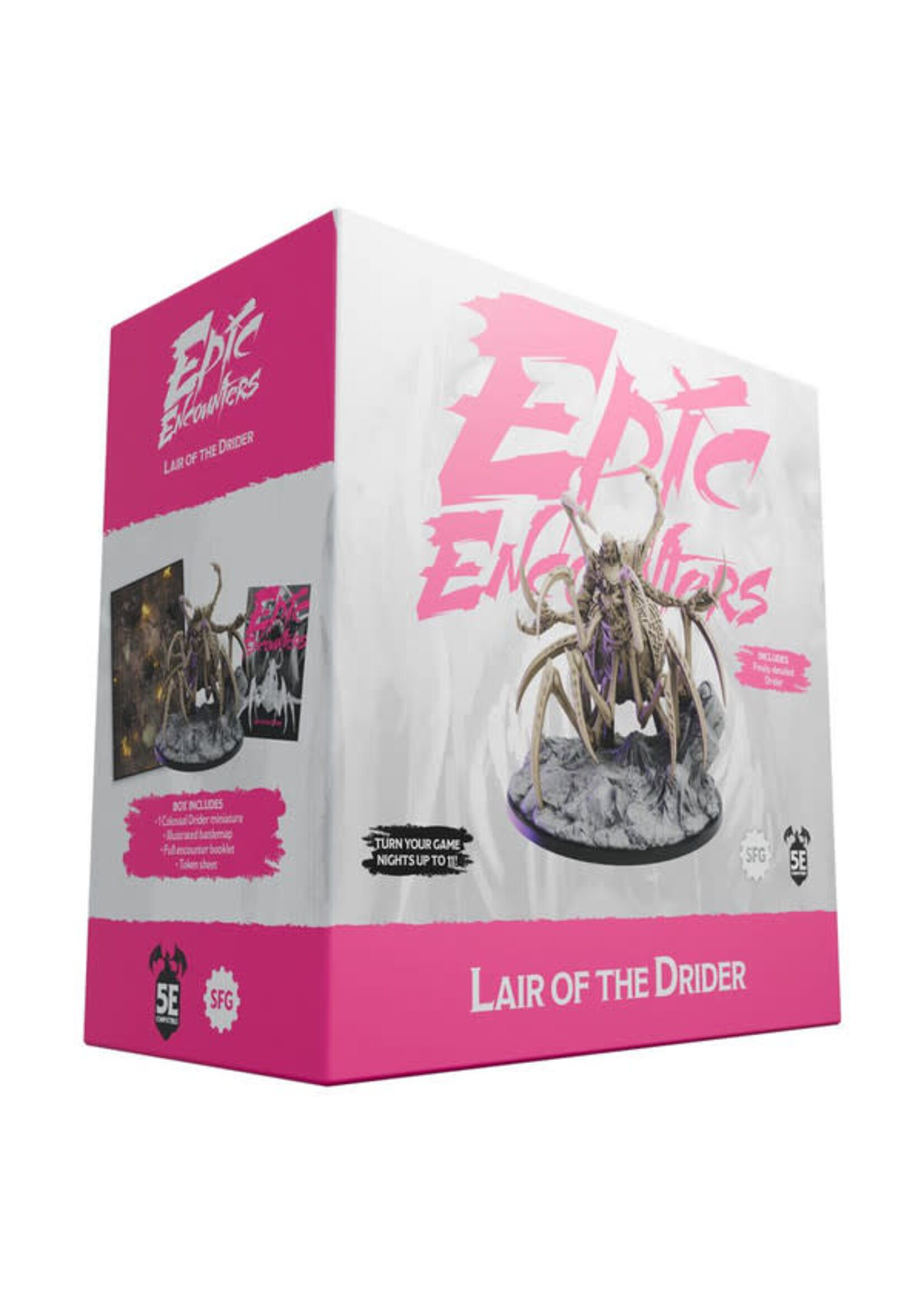 Steamforged Games Epic Encounters: Lair of the Drider