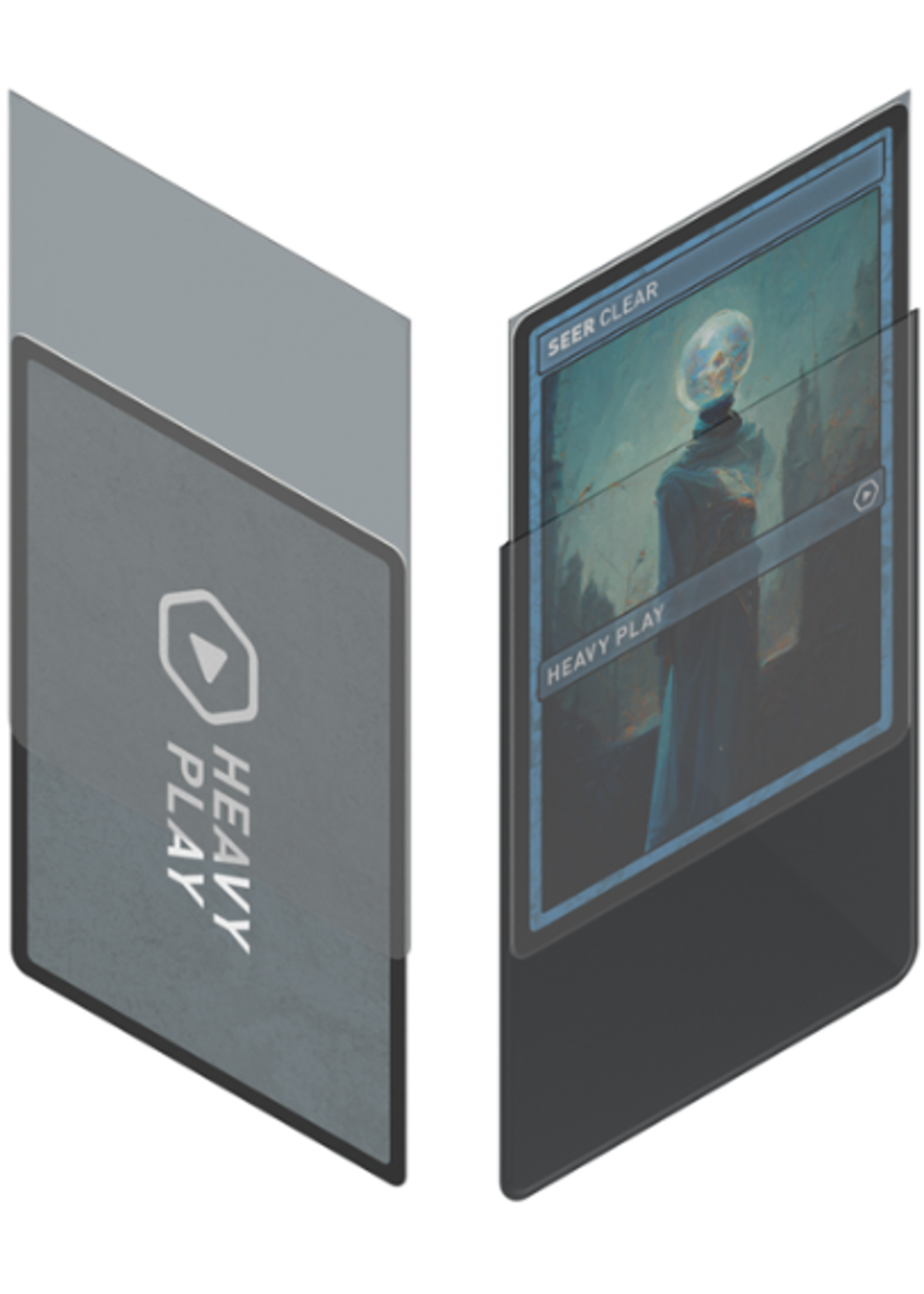 Heavy Play LLC CURV Sleeves INNERS Standard: Seer Clear (100)