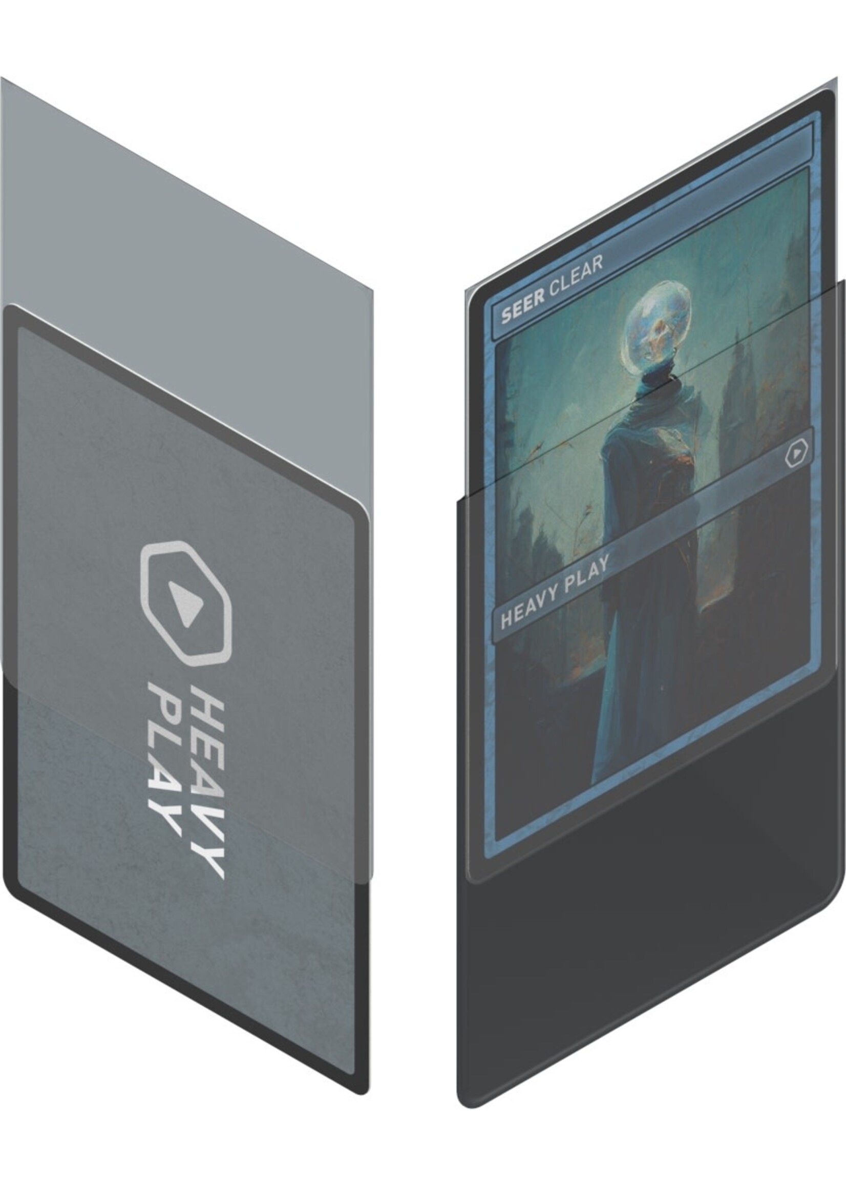 Heavy Play LLC CURV Sleeves INNERS Hard: Seer Clear (100)