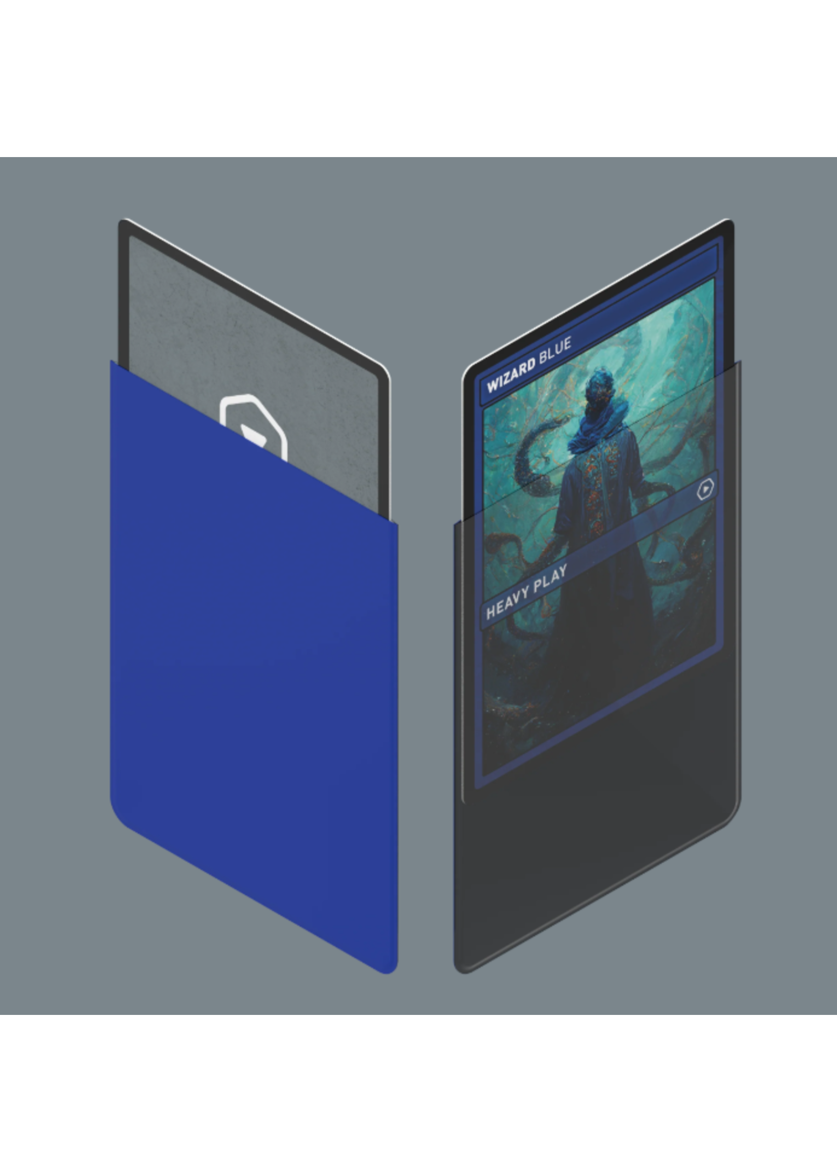 Heavy Play LLC CURV Sleeves Standard: Wizard Blue (100)