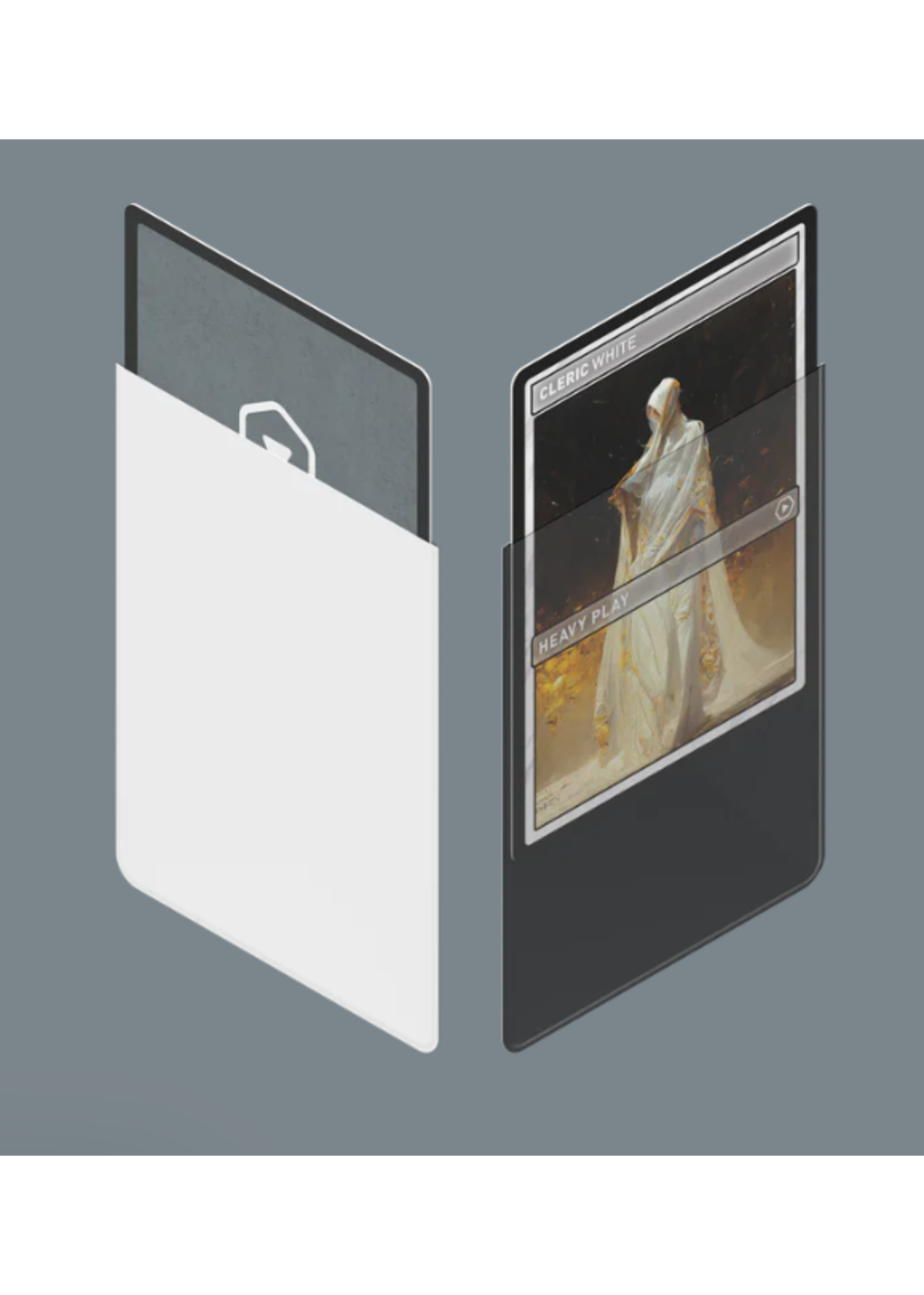 Heavy Play LLC CURV Sleeves Standard: Cleric White (100)