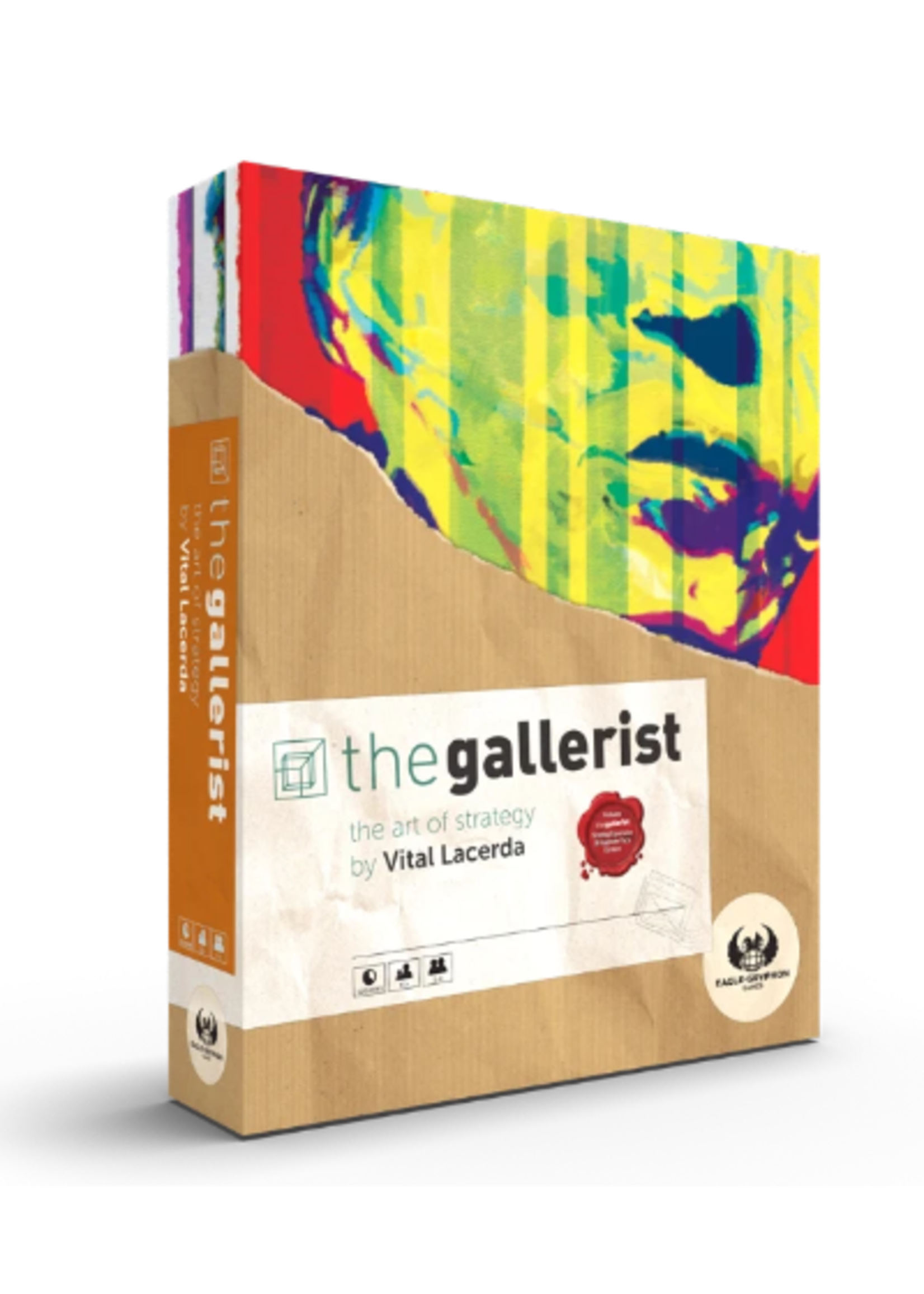 Eagle-Gryphon Games The Gallerist: Includes Upgrade Pack & Scoring Expansion