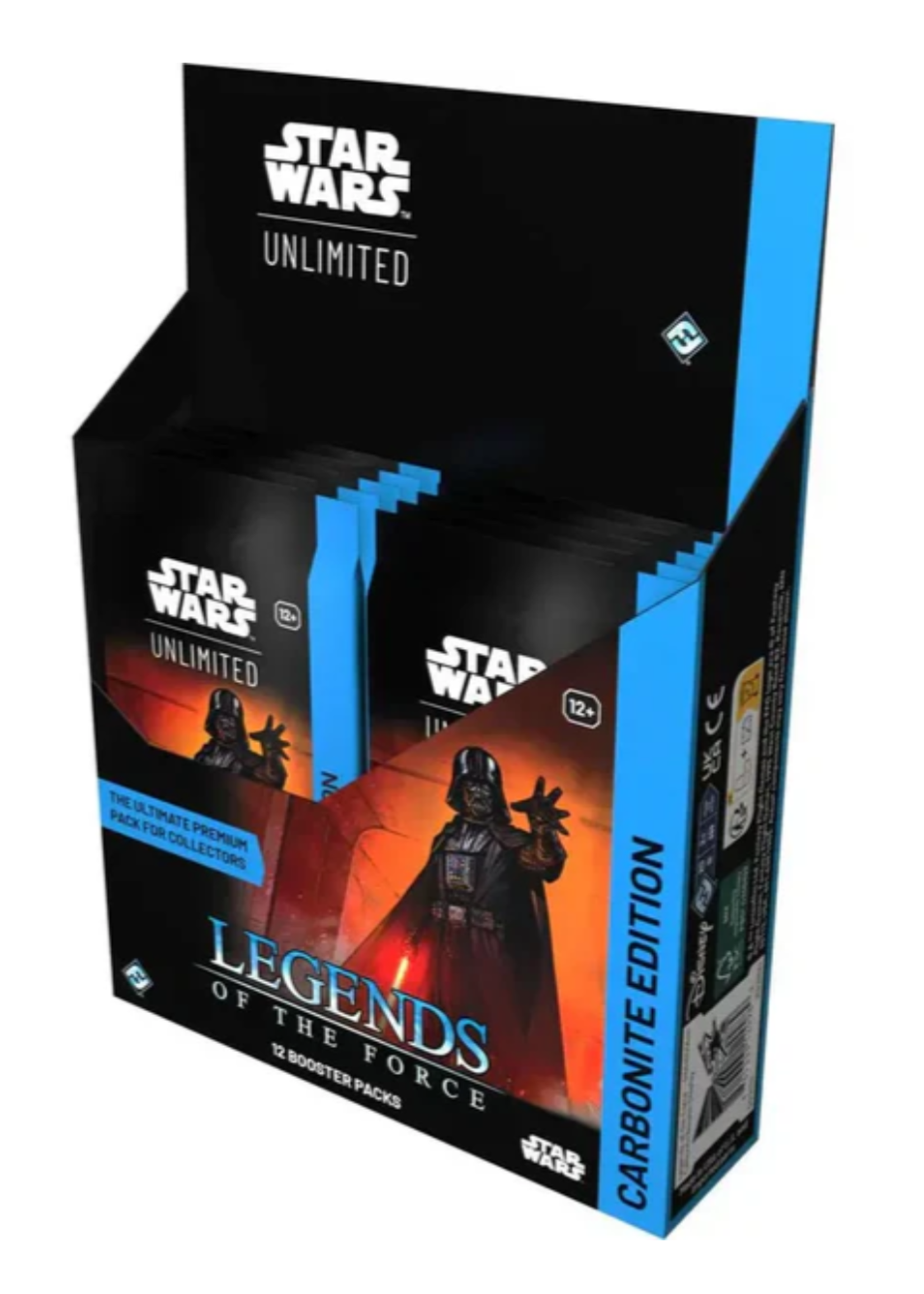 Fantasy Flight Games Star Wars Unlimited: Legends of the Force Carbonite Booster Box (12) [preorder]