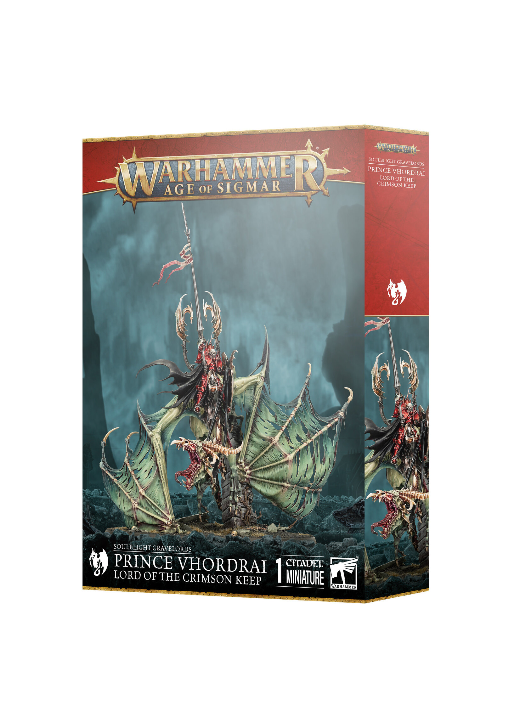 Games Workshop SOULBLIGHT GRAVELORDS: PRINCE VHORDRAI LORD OF CRIMSON KEEP