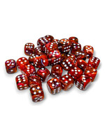 Chessex d6 Cube 12mm Festive Symphony w/ white (36)