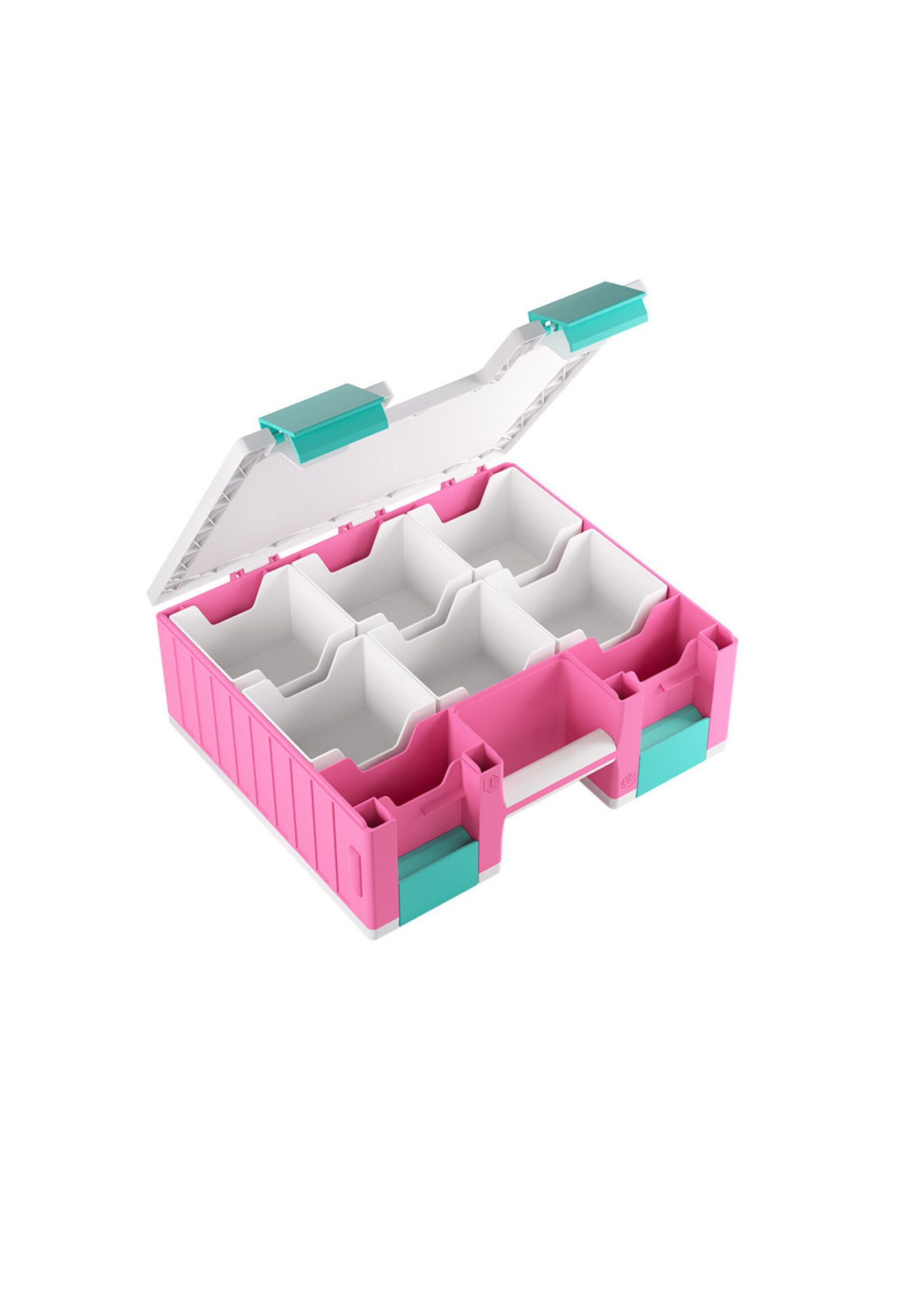 Gamegenic Game Castle: Pink/White/Teal