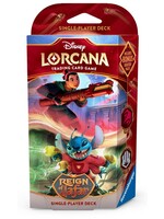 Ravensburger Disney Lorcana TCG: Reign of Jafar - Starter Deck:  Ruby & Steel (Early In-Store Release)