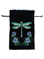 Black Oak Workshop Dice Bag: Dragonfly