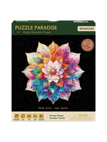 Robotime 200 piece Puzzle: Wooden: Mystic Mandala Flower