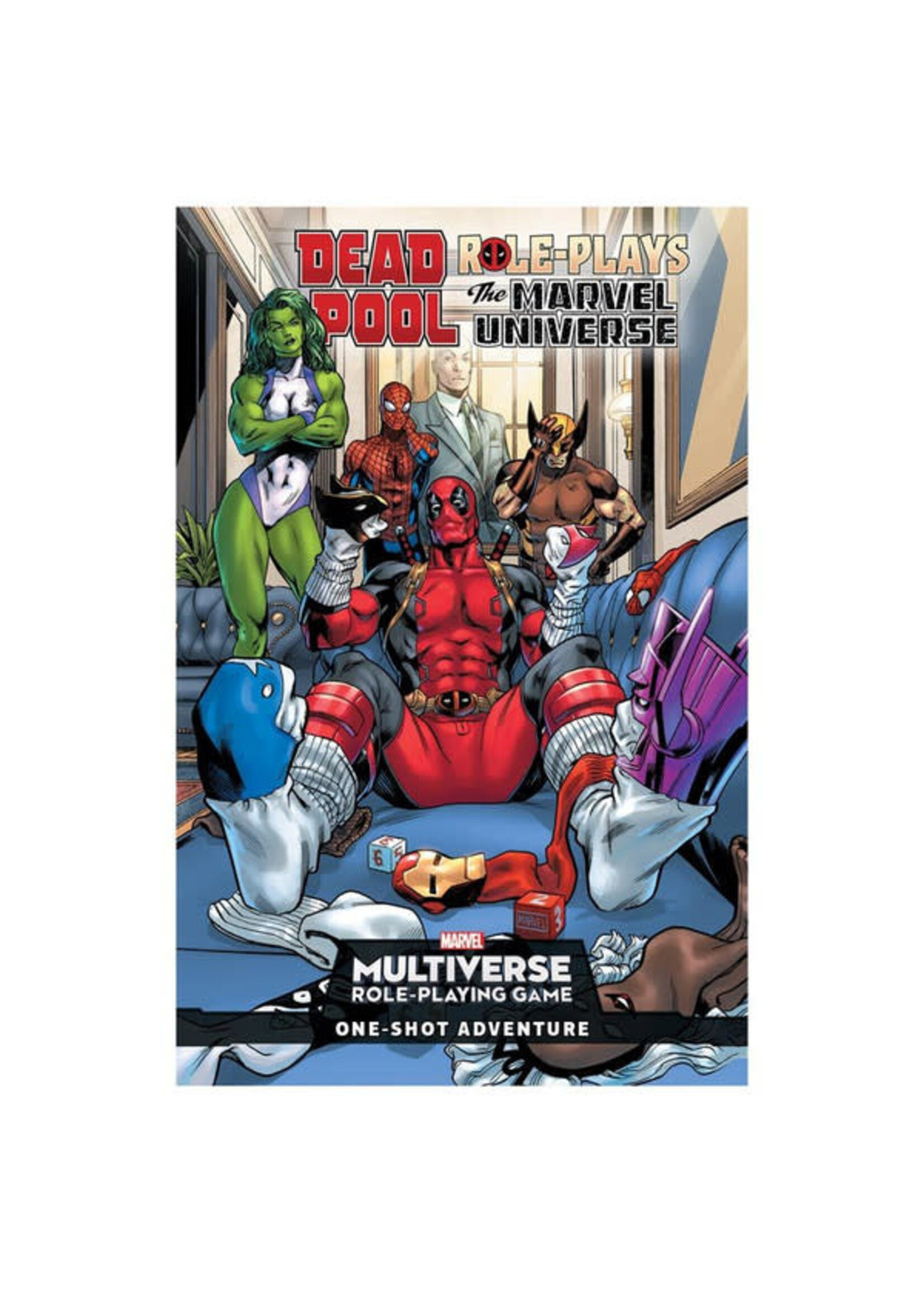 Random House Marvel Multiverse RPG: Deadpool Role-Plays the Marvel Universe One Shot Adventure