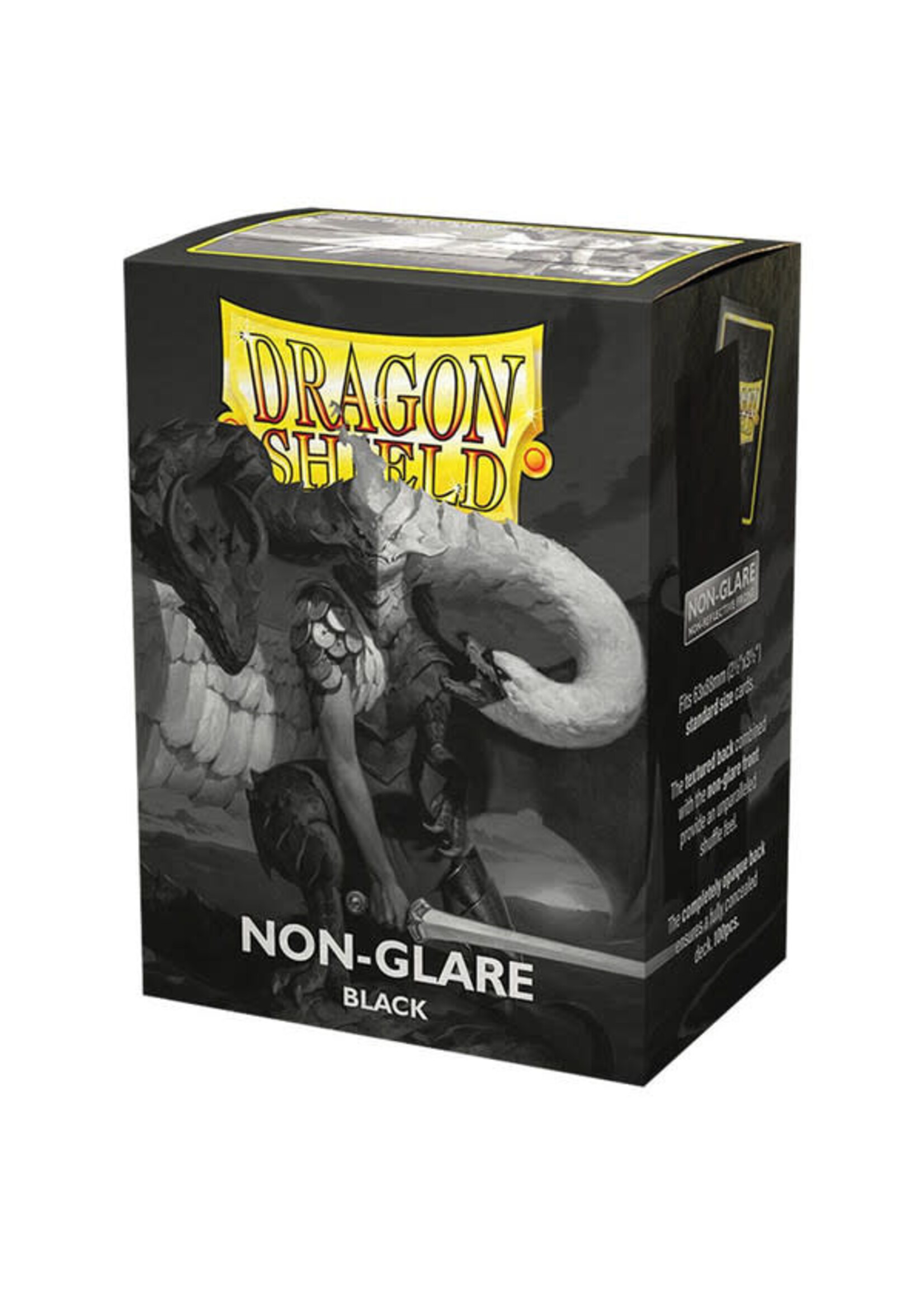 Arcane Tinmen Dragon Shield Non-Glare: Matte: Black (100)