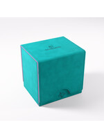 Gamegenic Sidekick Pro Deck Box 100+ Extra Large Convertible Teal w/ Pink