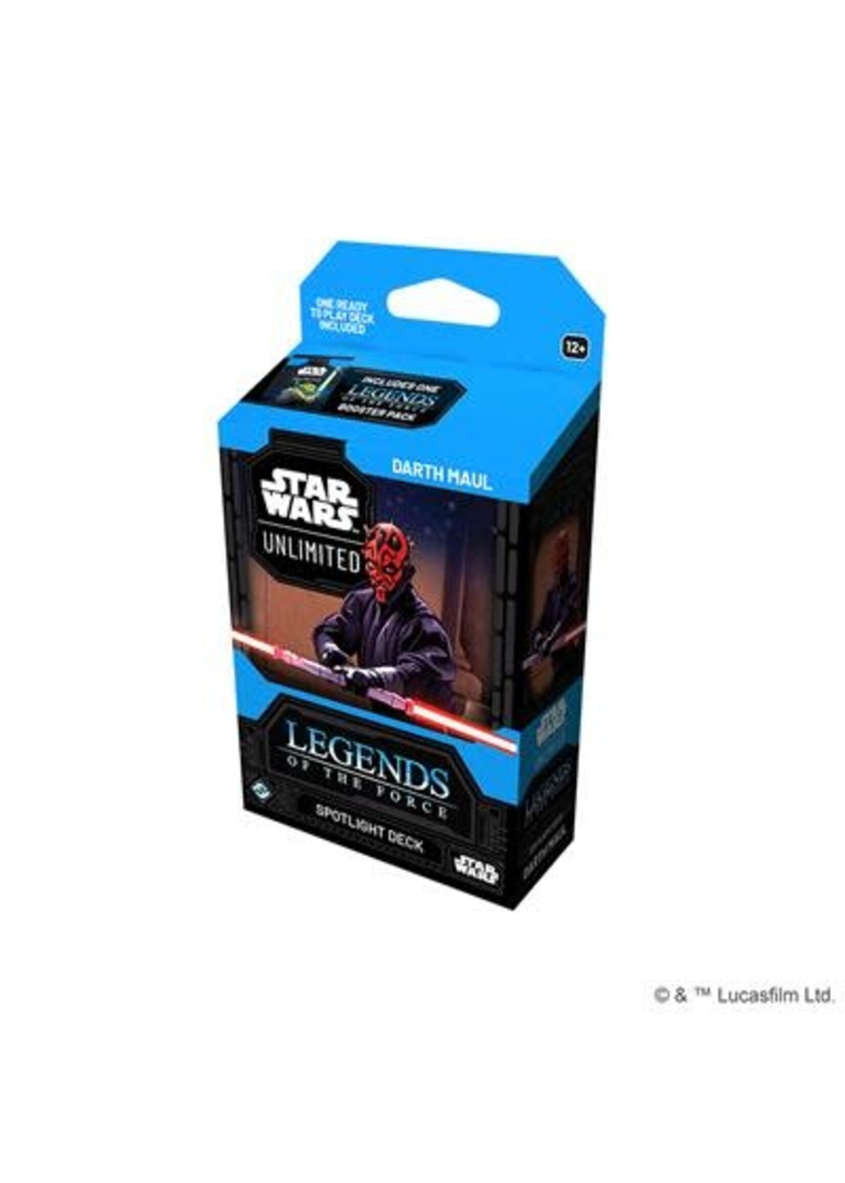 Fantasy Flight Games Star Wars Unlimited: Legends of the Force Darth Maul Deck