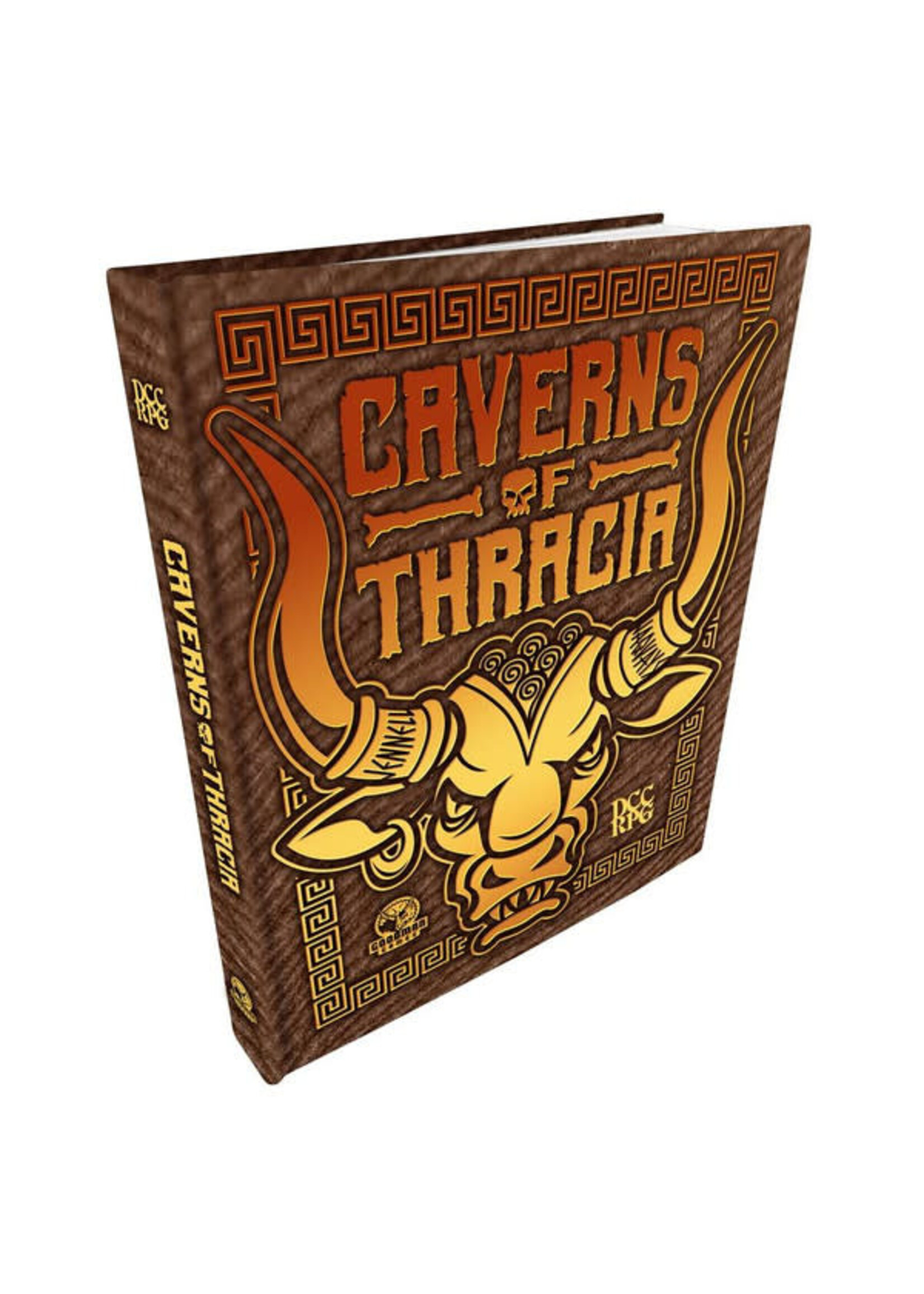 Goodman Games Dungeon Crawl Classics RPG: Caverns of Thracia Limited Edition Minotaur Hide Cover