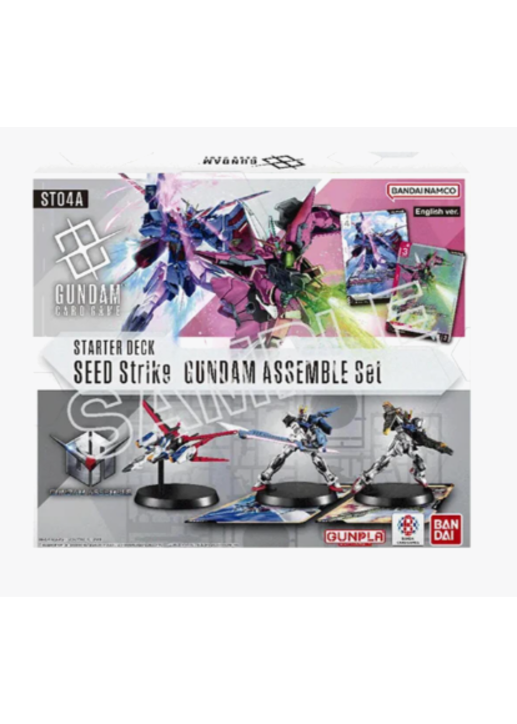 BANDAI Gundam TCG: Gundam Assemble - Seed Strike Starter Set (ST04A)