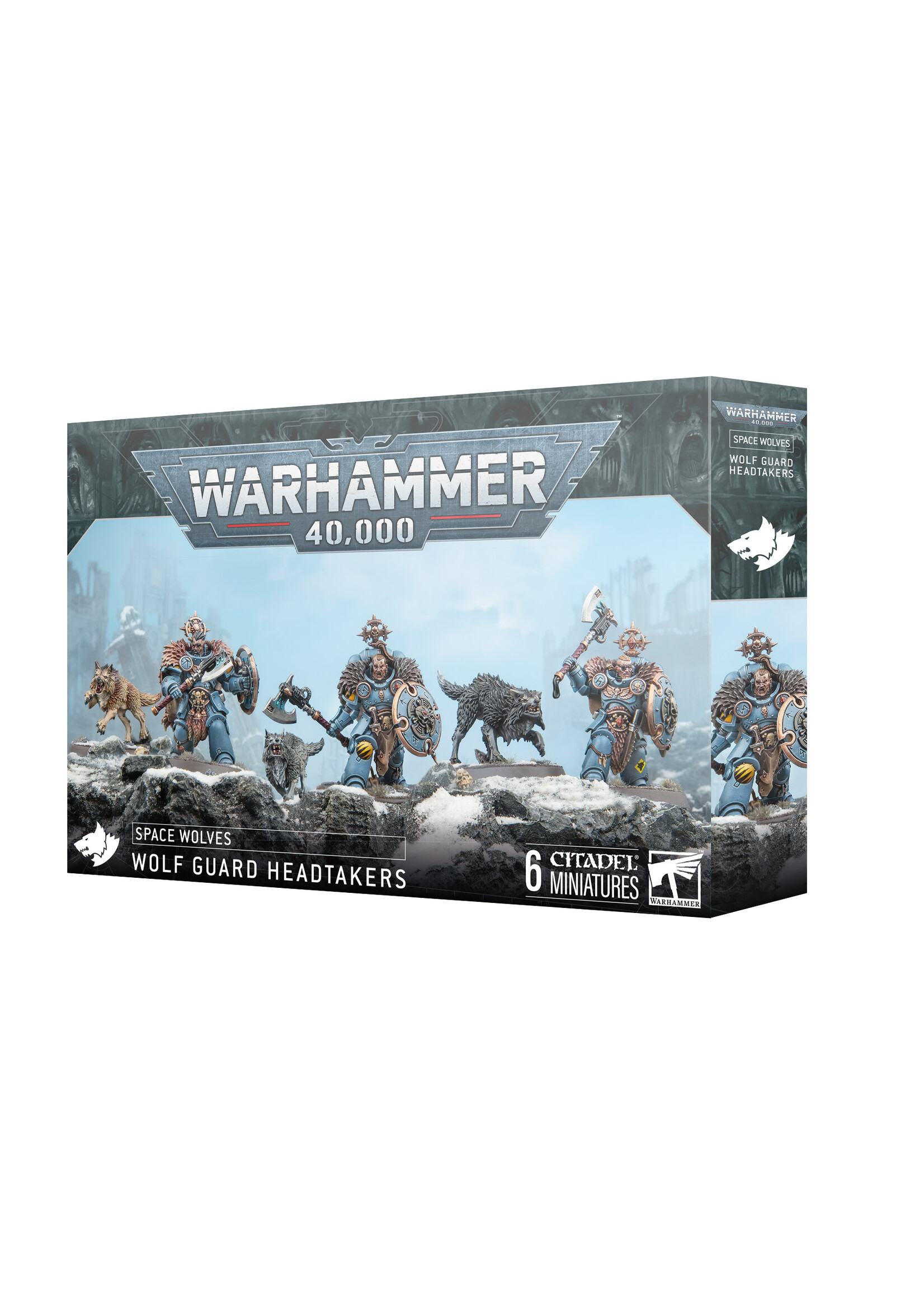 Games Workshop SPACE WOLVES: WOLF GUARD HEADTAKERS