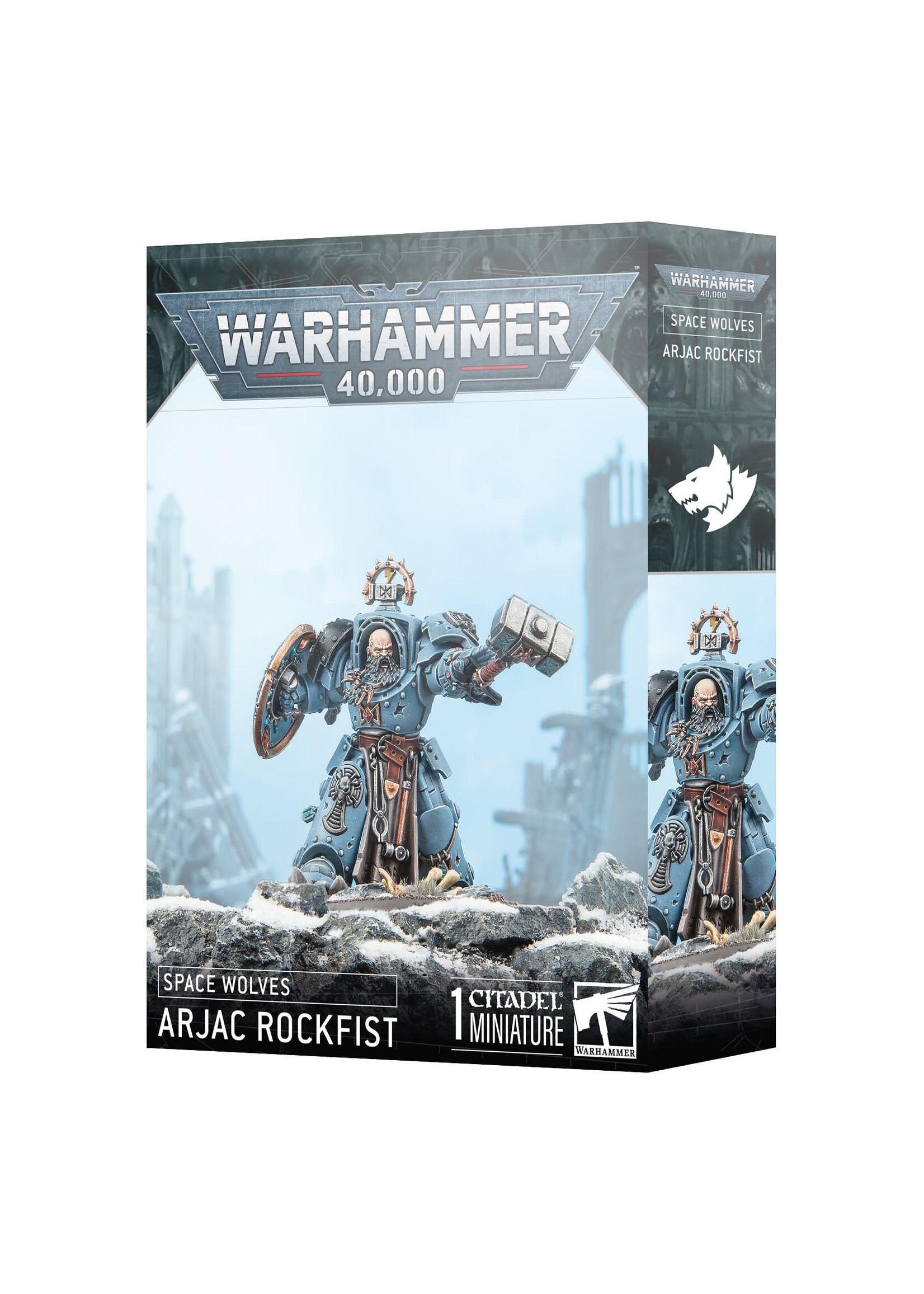 Games Workshop SPACE WOLVES: ARJAC ROCKFIST