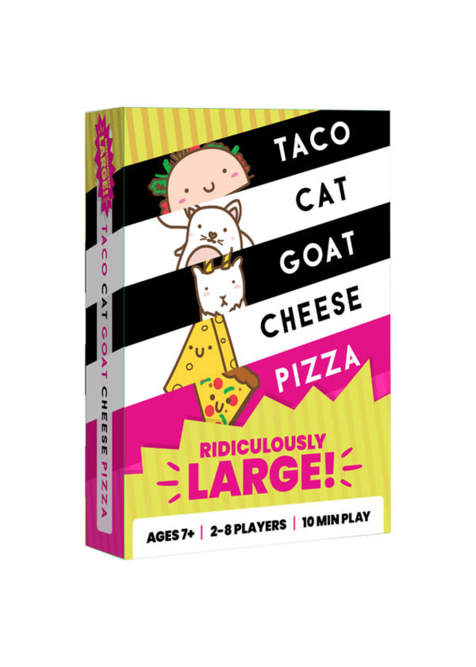 Dolphin Hat Games Taco Cat Goat Cheese Pizza Ridiculously Large