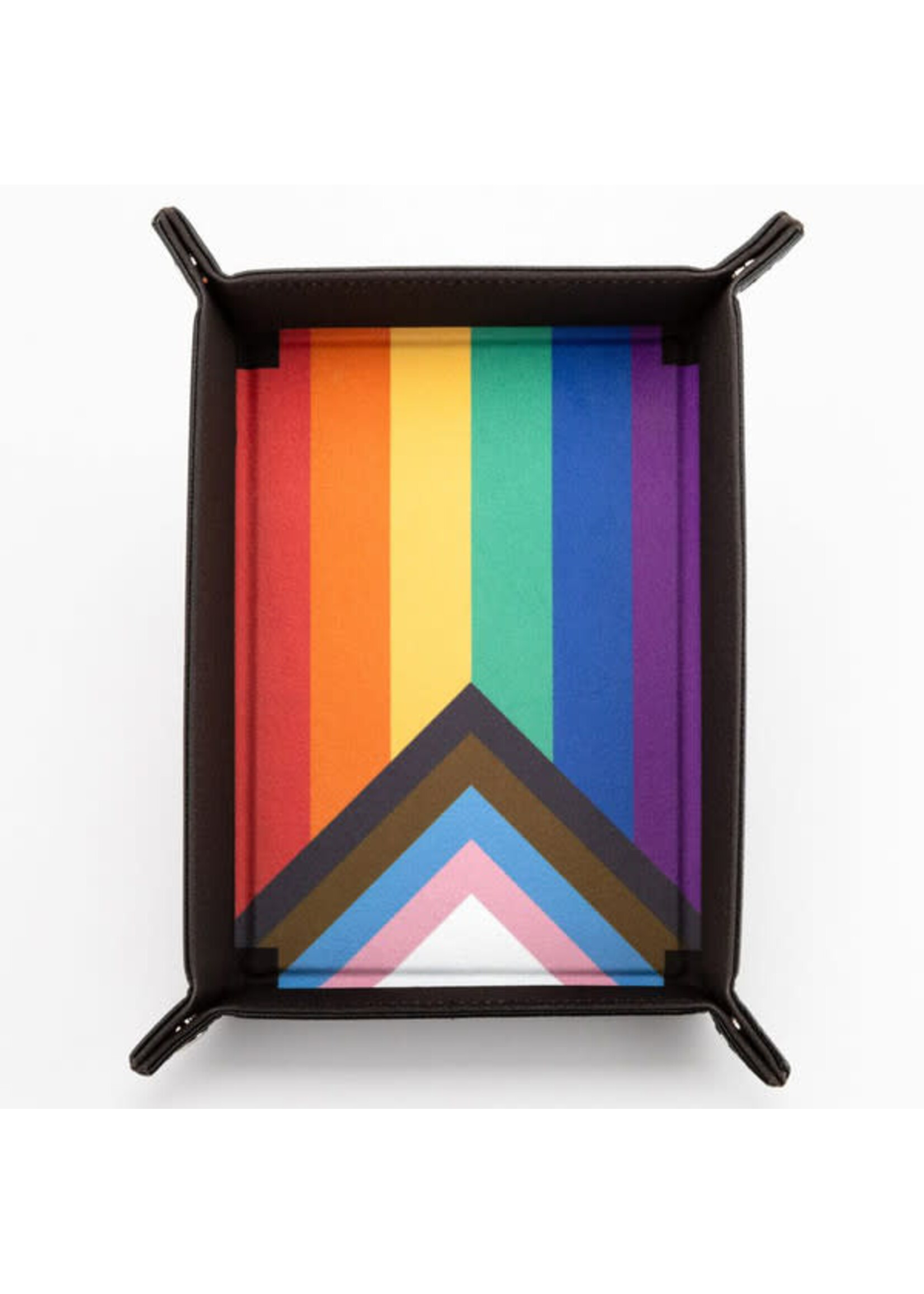 Fanroll LLC Folding Dice Tray: Pride: Rainbow Flag
