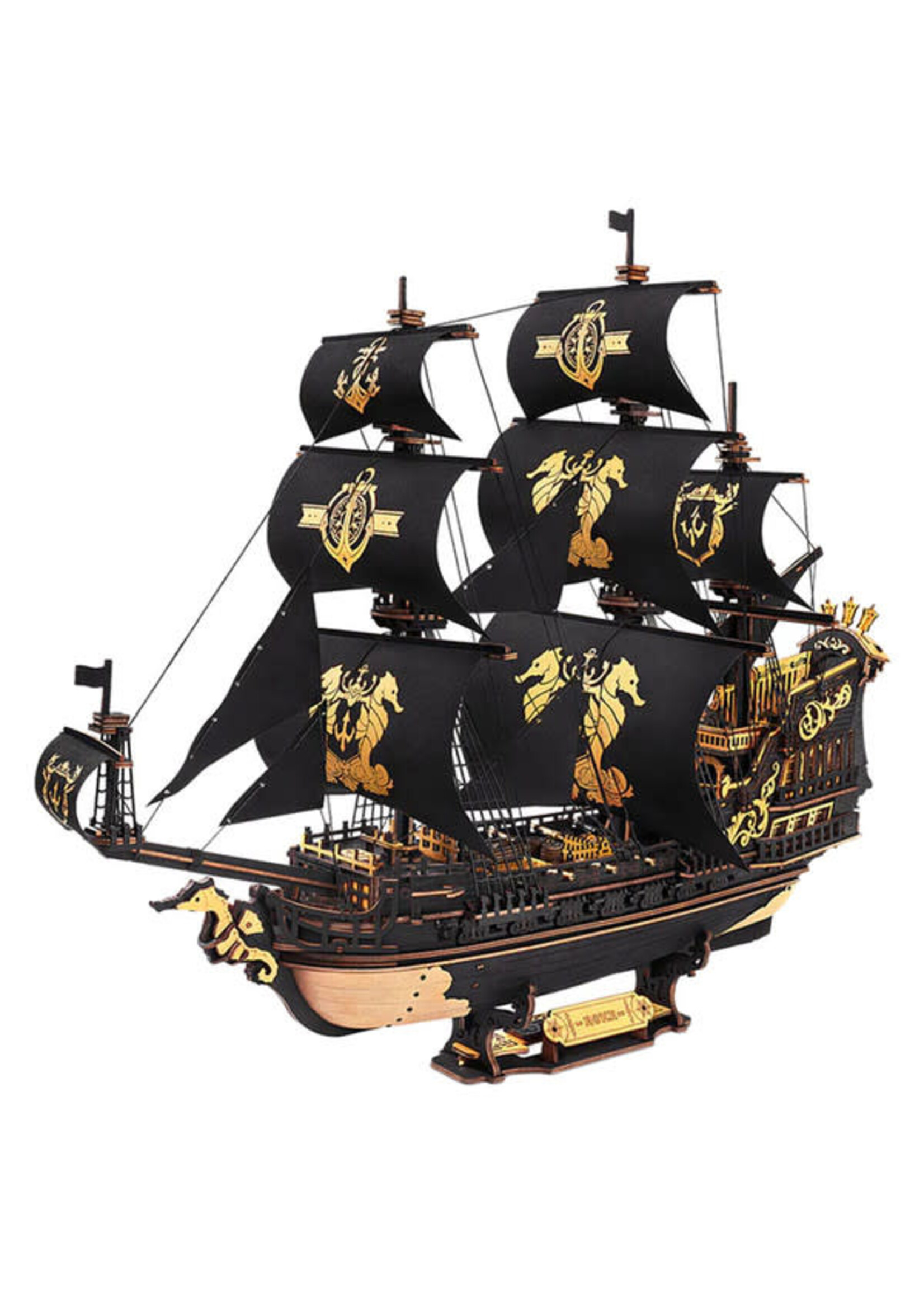 Robotime The Seahorse Barque Sailing Ship