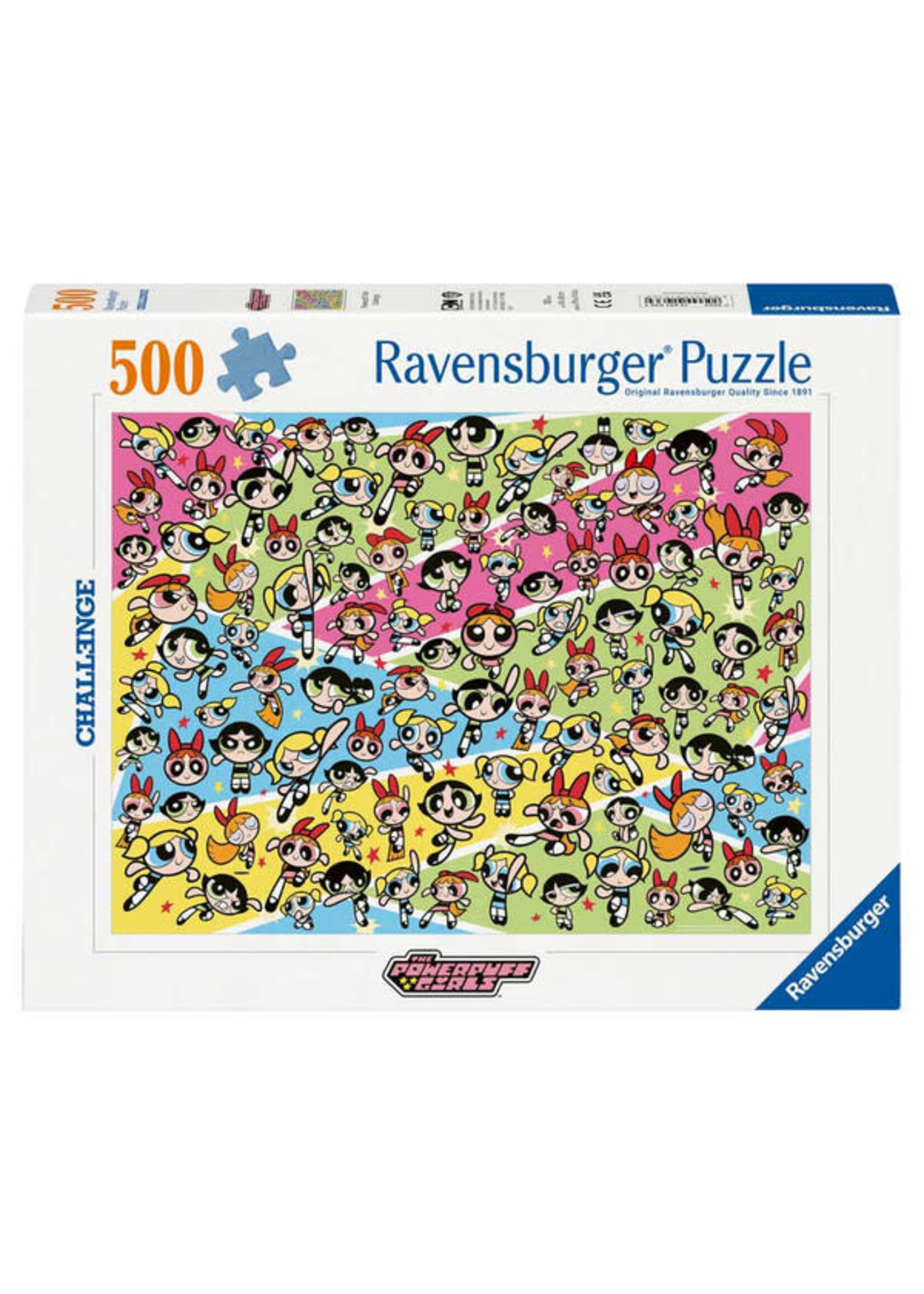 Ravensburger Puzzle: The Powerpuff Girls 500 Piece Challenge
