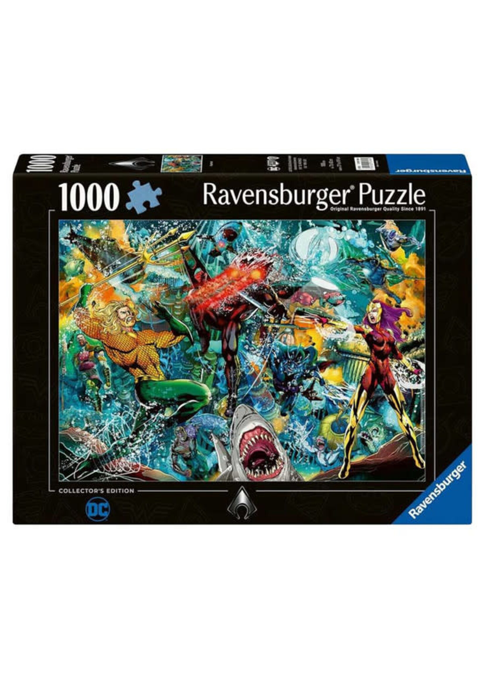 Ravensburger Puzzle: Aquaman Collector's Edition 1000 Piece