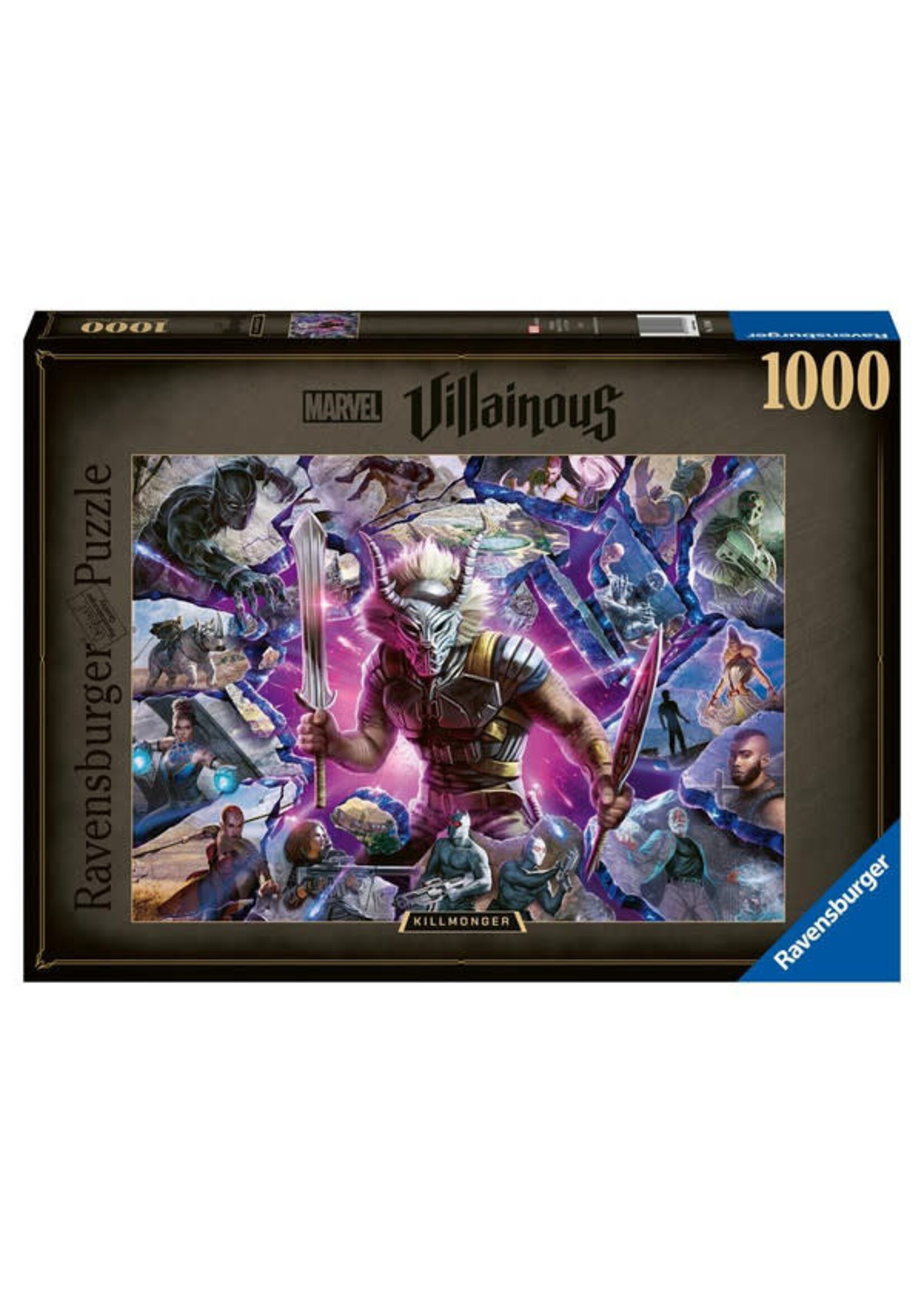 Ravensburger Puzzle: Marvel Villainous: Killmonger 1000 Piece