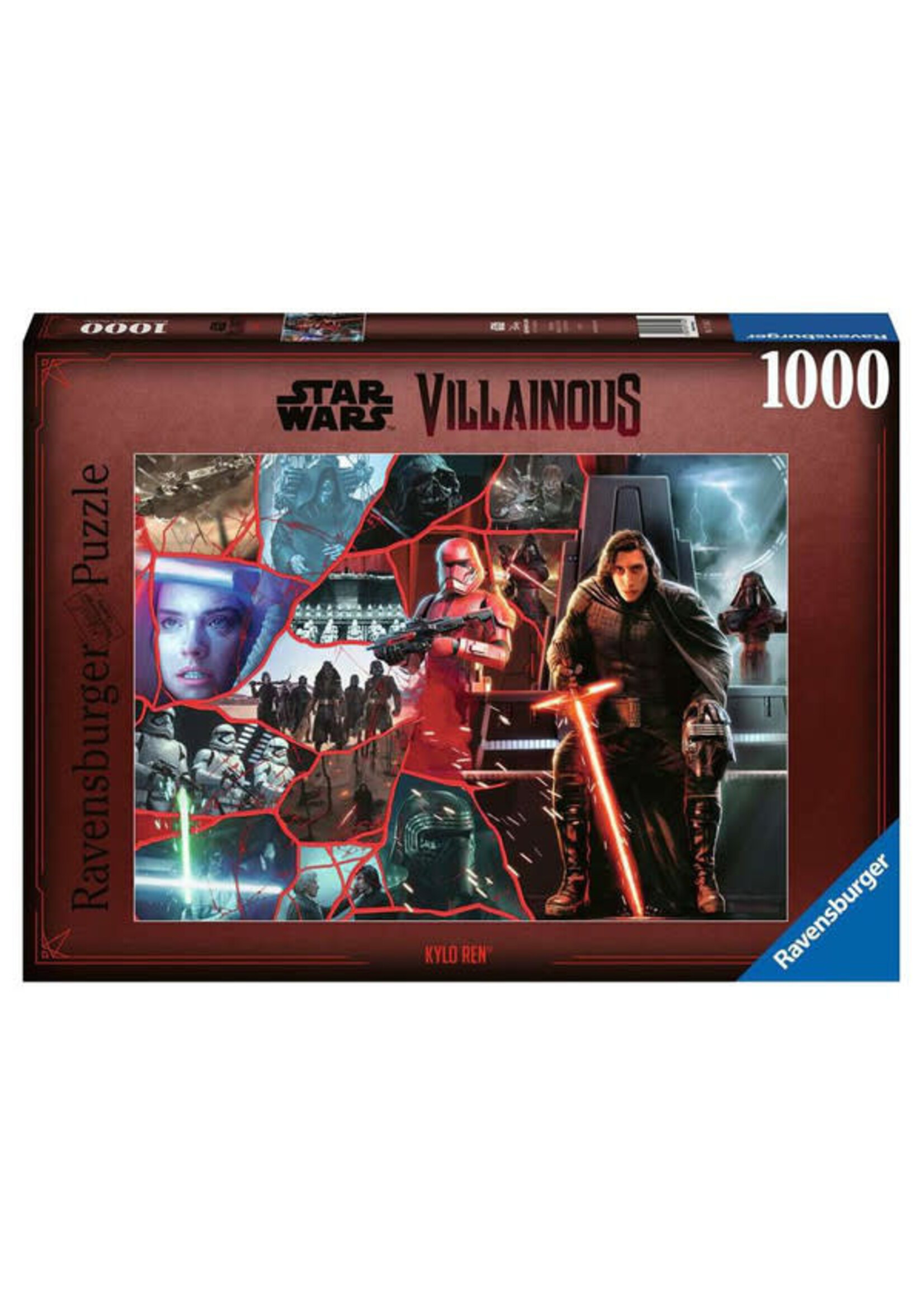 Ravensburger Puzzle: Star Wars Villainous: Kylo Ren 1000 Piece