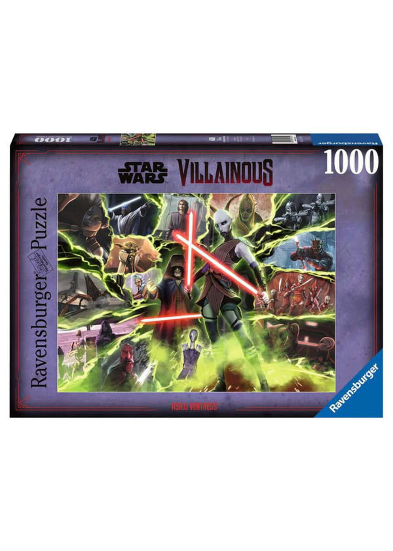 Ravensburger Puzzle: Star Wars Villainous: Asajj Ventress 1000 Piece