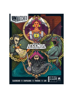Restoration Games Unmatched: Battle of Legends Vol. 3 - Blackbeard, Chupacabra, Pandora, and Loki