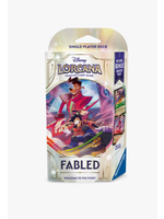 Ravensburger Disney Lorcana TCG: Fabled - Starter Deck:  Amber & Sapphire