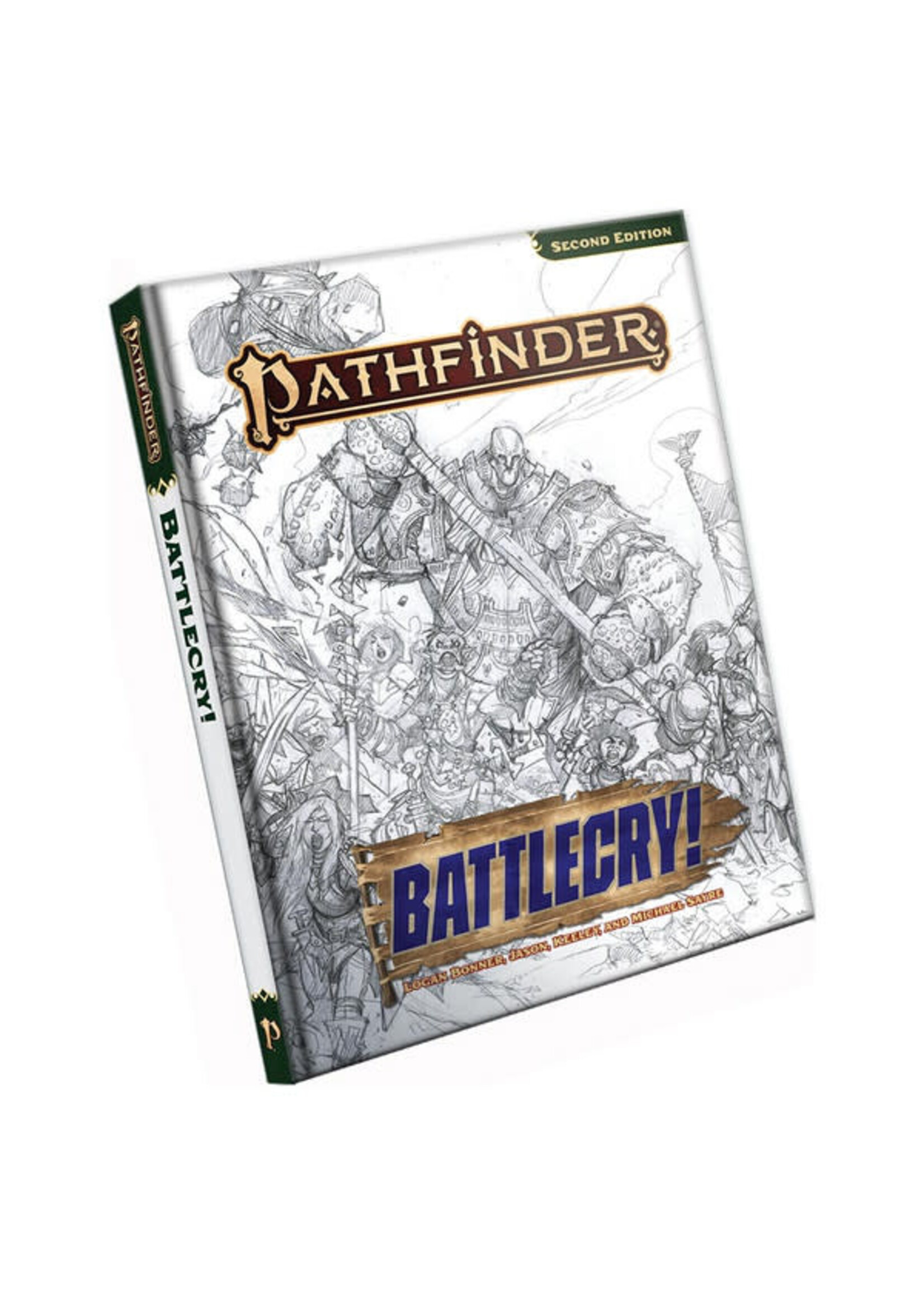 PAIZO Pathfinder 2E: Battlecry! Sketch Cover Hardcover