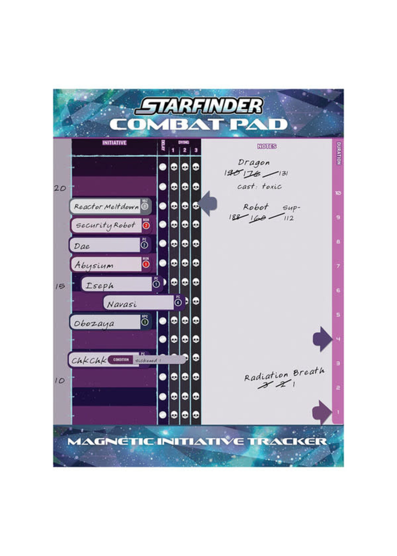 PAIZO Starfinder 2E: Combat Pad