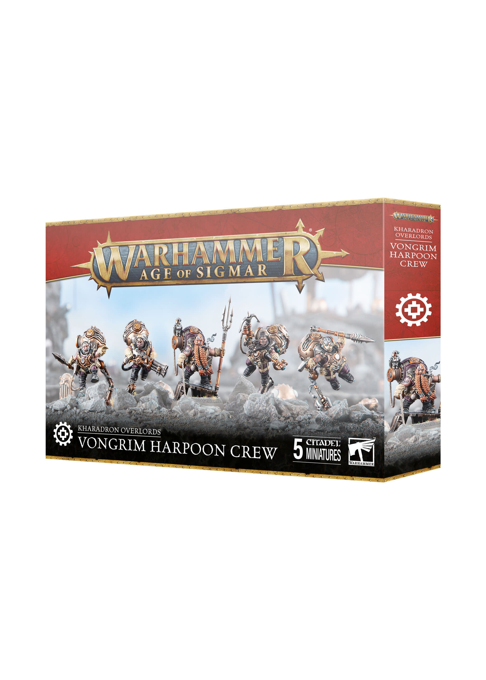 Games Workshop KHARADRON OVERLORDS: VONGRIM HARPOON CREW